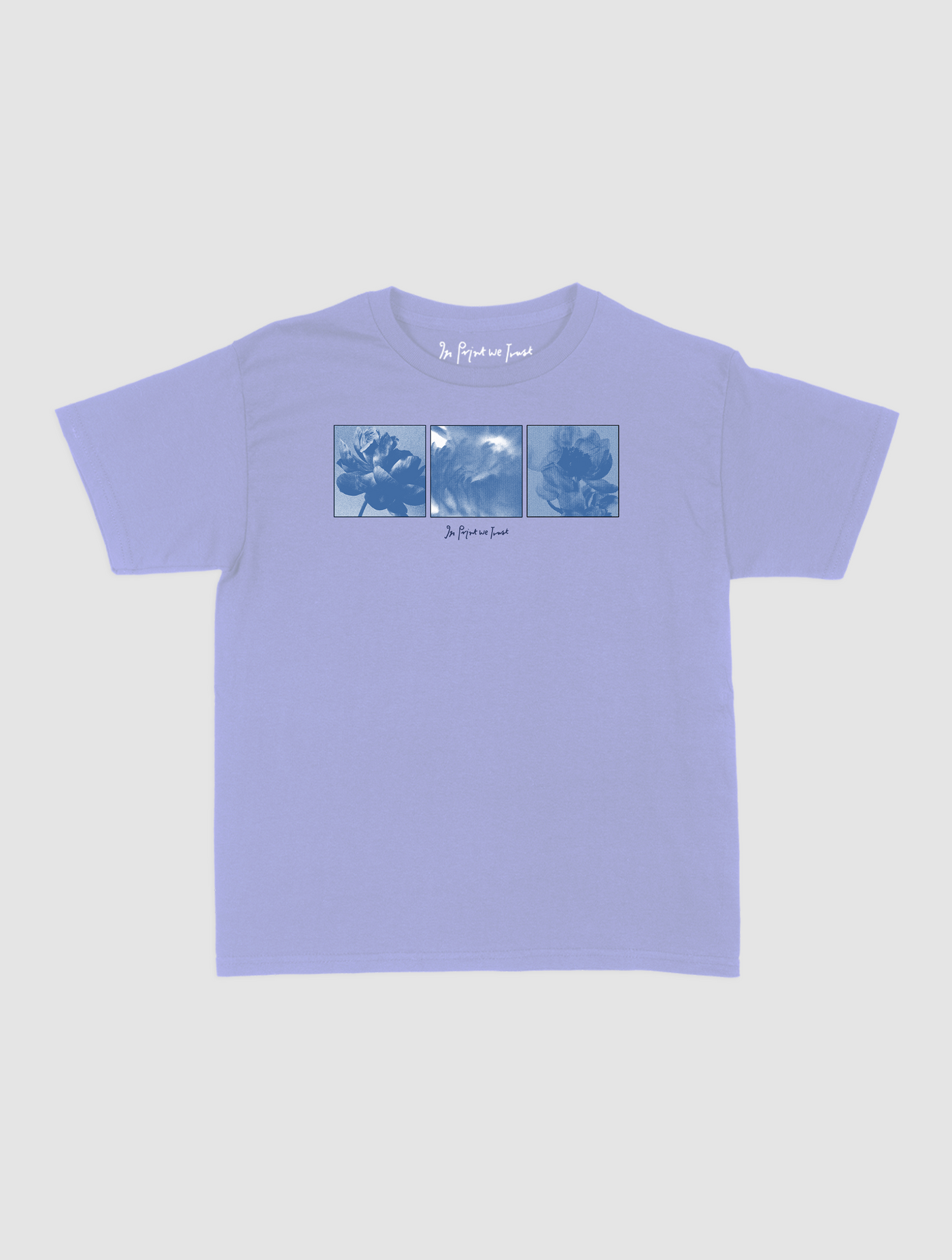 flowers baby tee