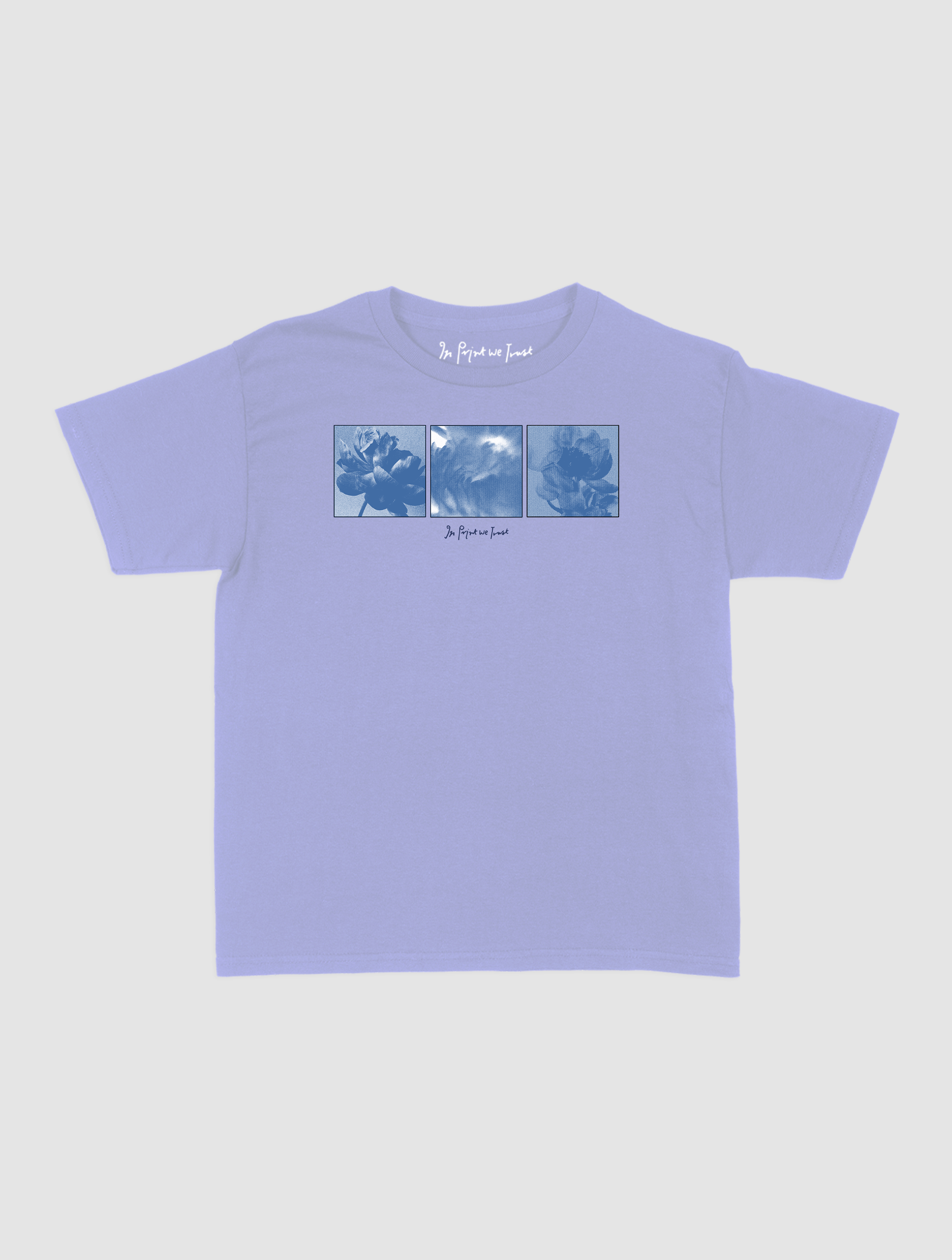 flowers baby tee