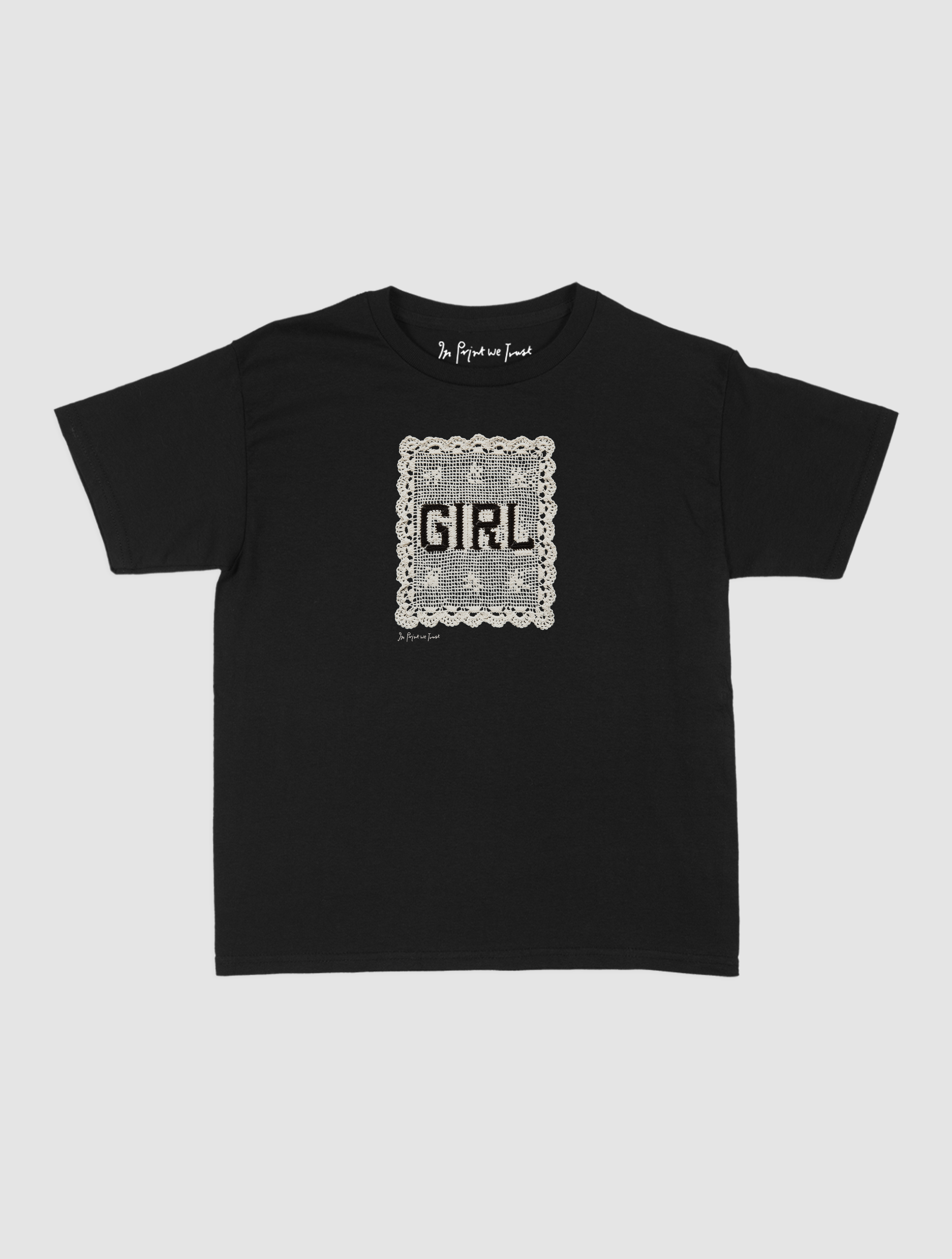 girl crochet baby tee