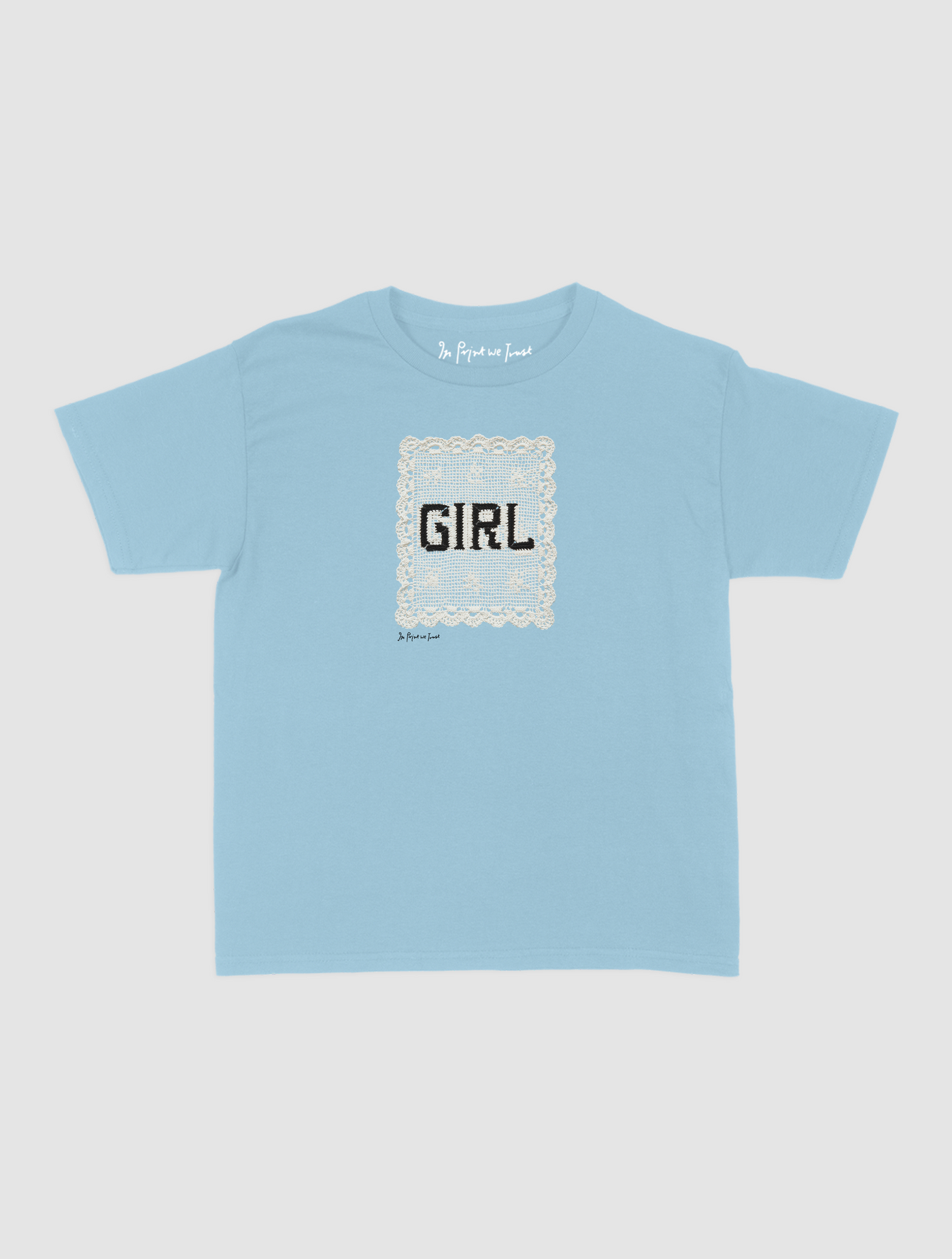 girl crochet baby tee