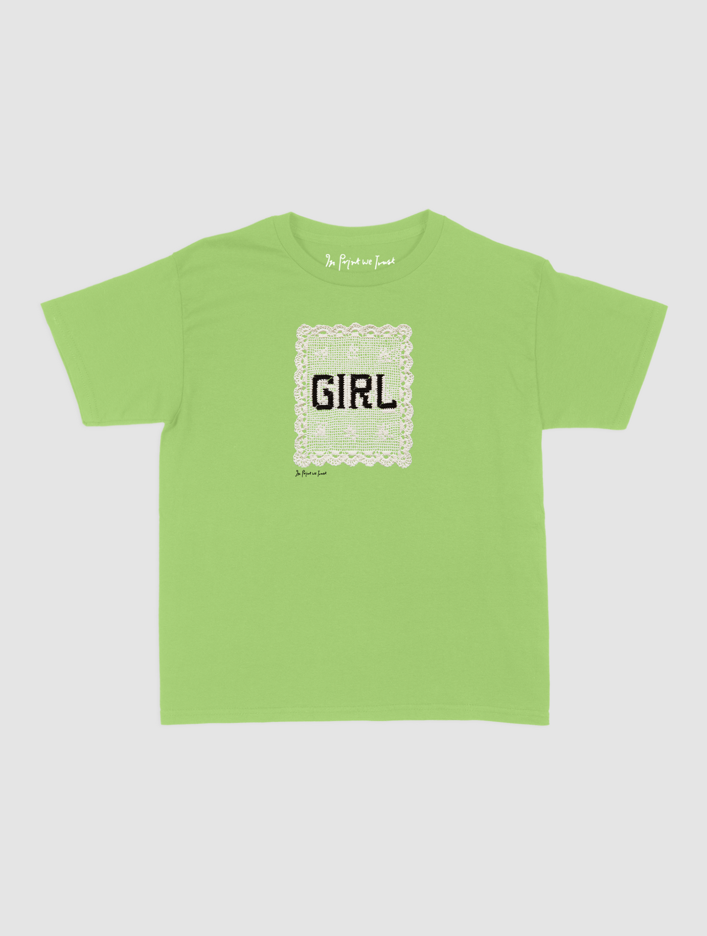 girl crochet baby tee