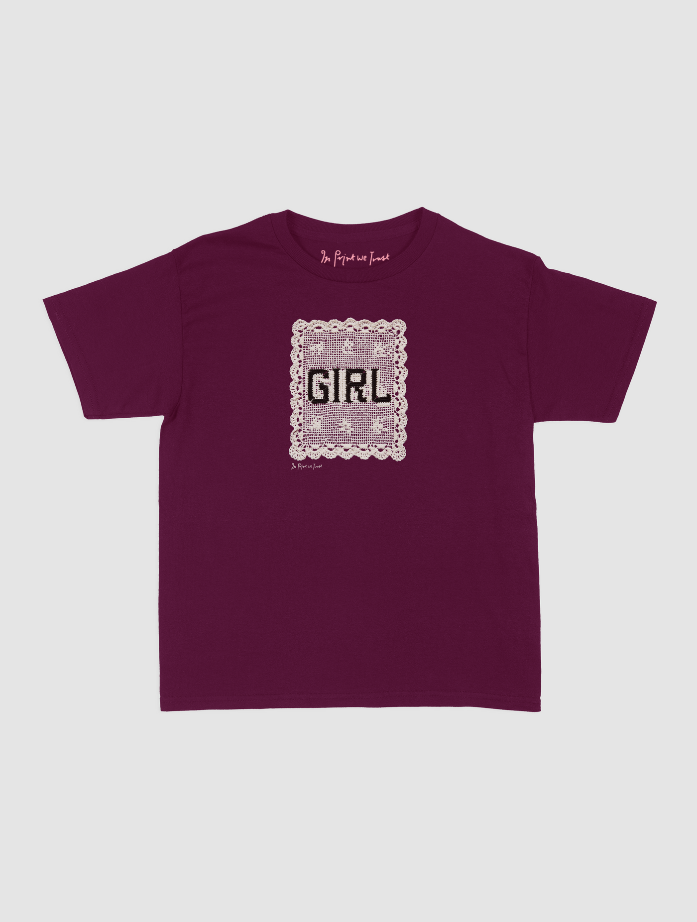girl crochet baby tee