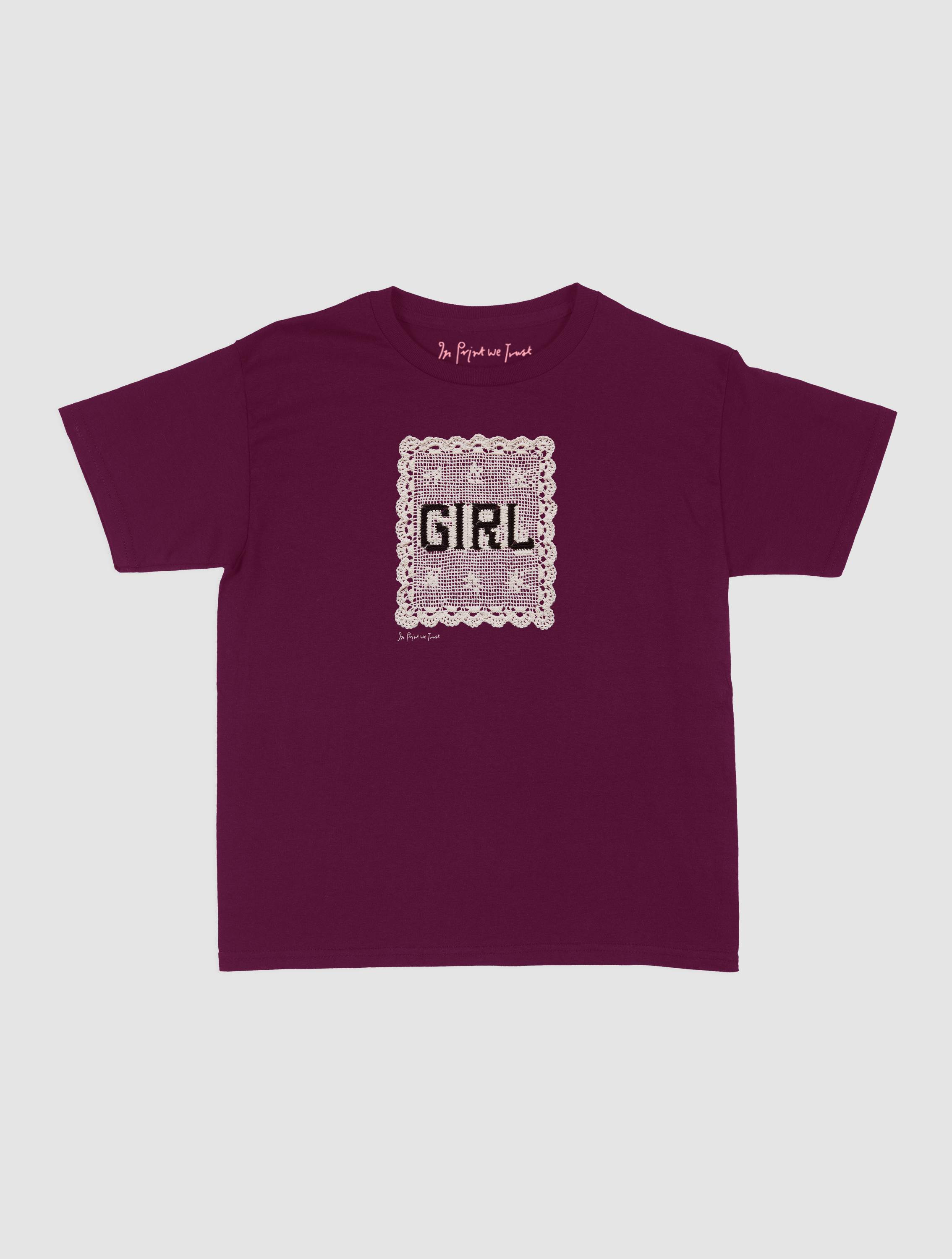 girl crochet baby tee