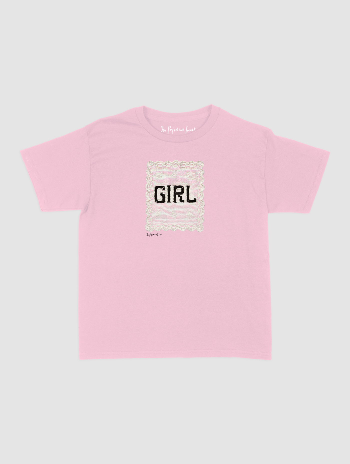 girl crochet baby tee