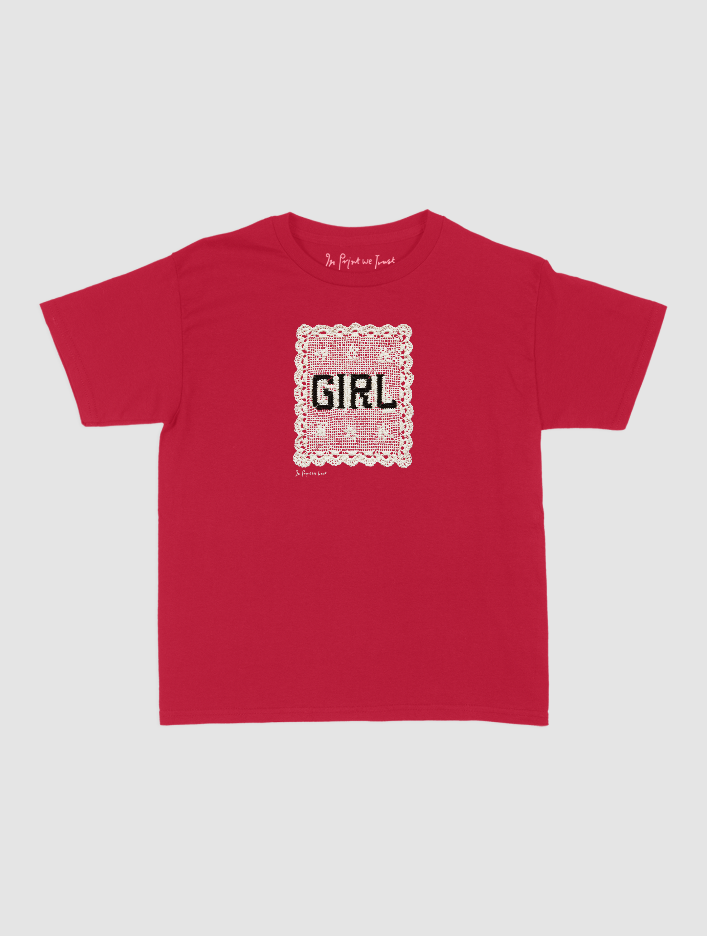 girl crochet baby tee