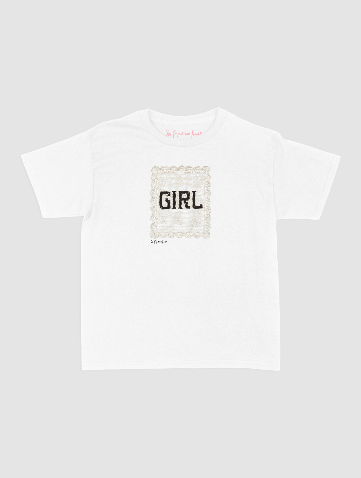 girl crochet baby tee