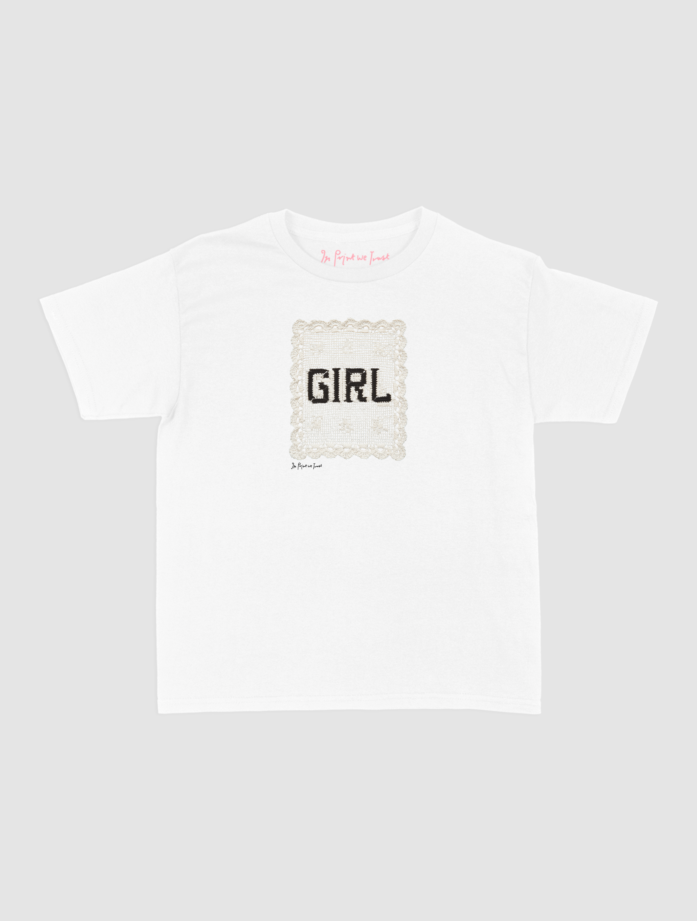 girl crochet baby tee