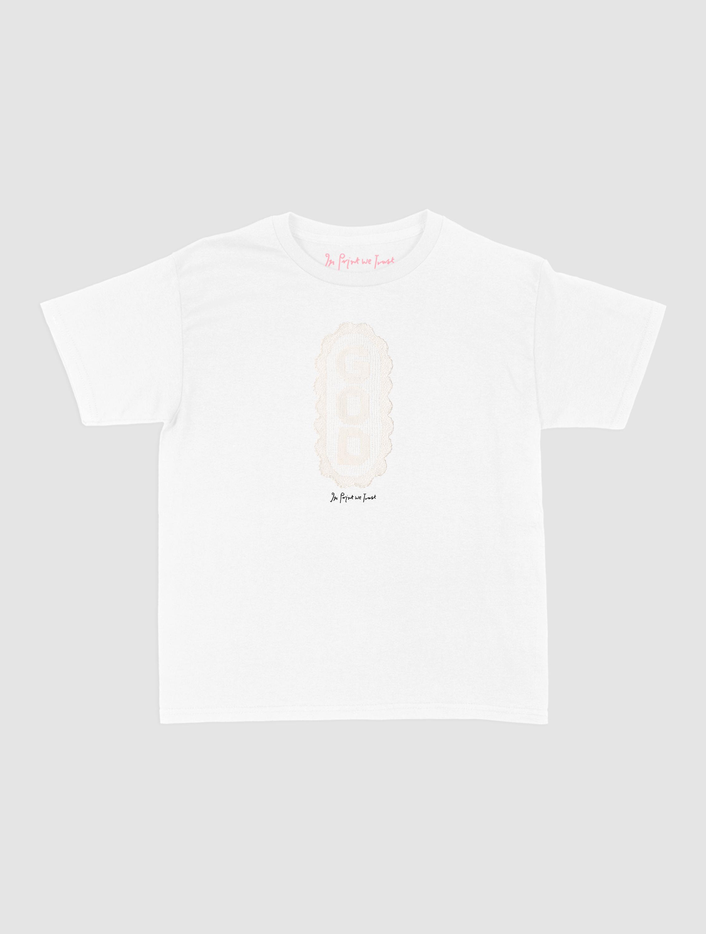 god crochet baby tee