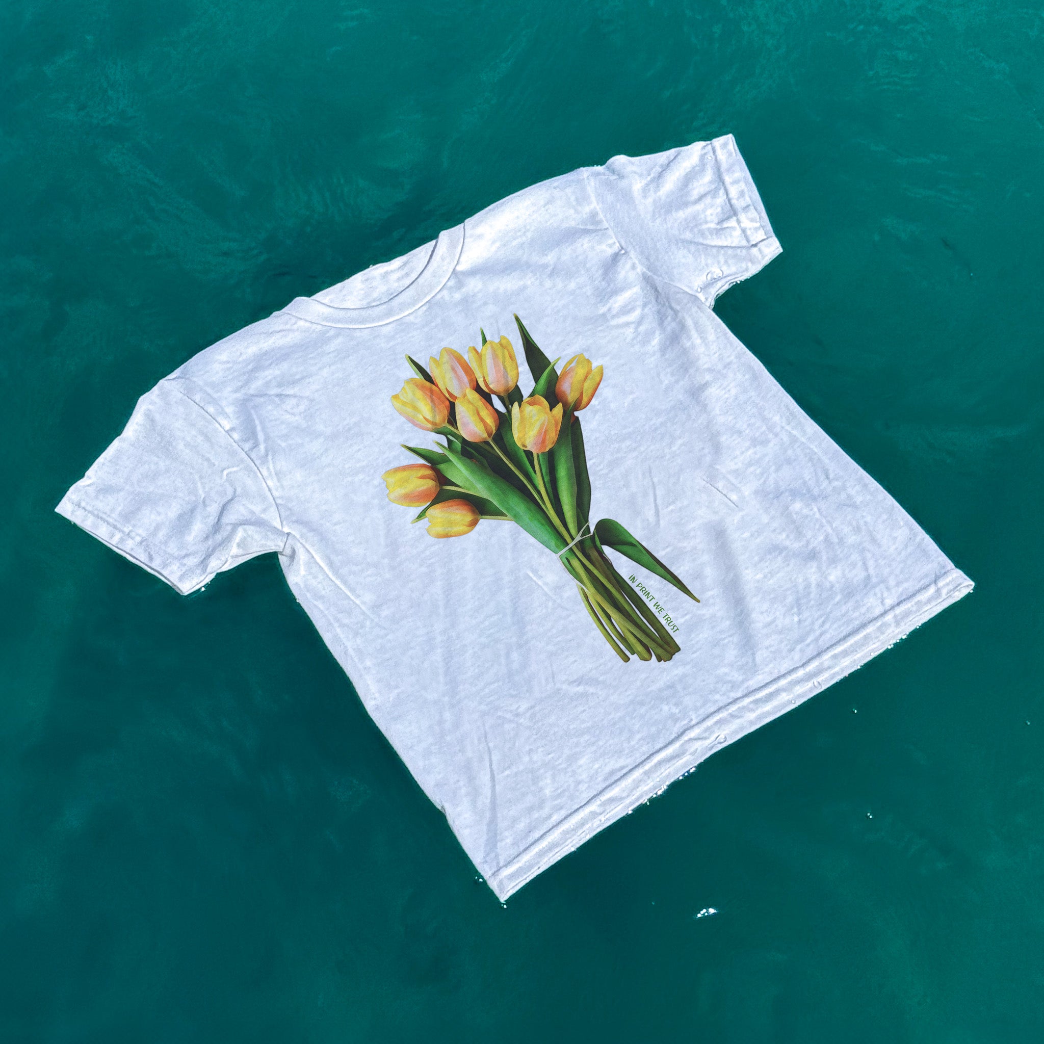 tulips baby tee