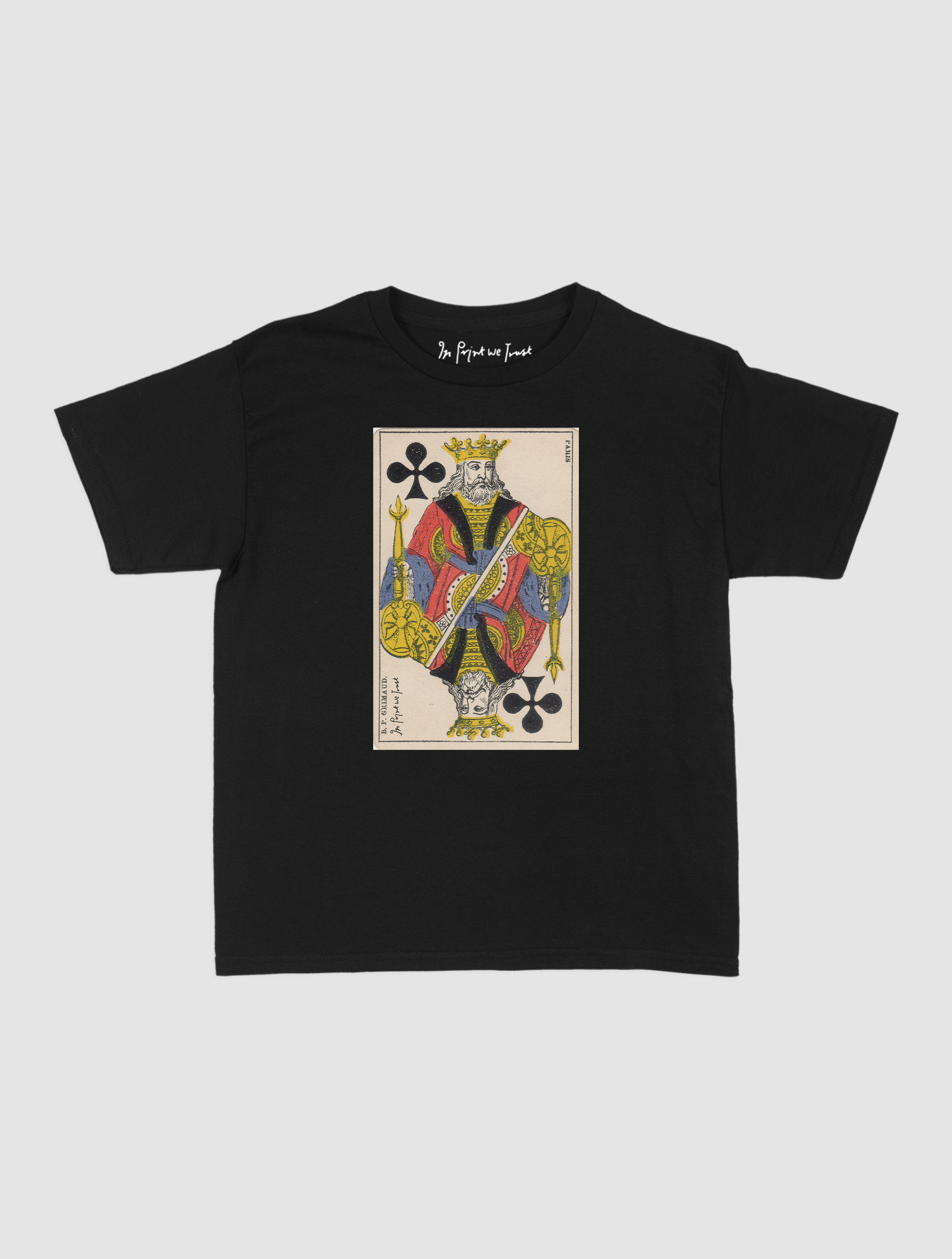 king of clubs baby tee