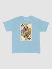 king of clubs baby tee