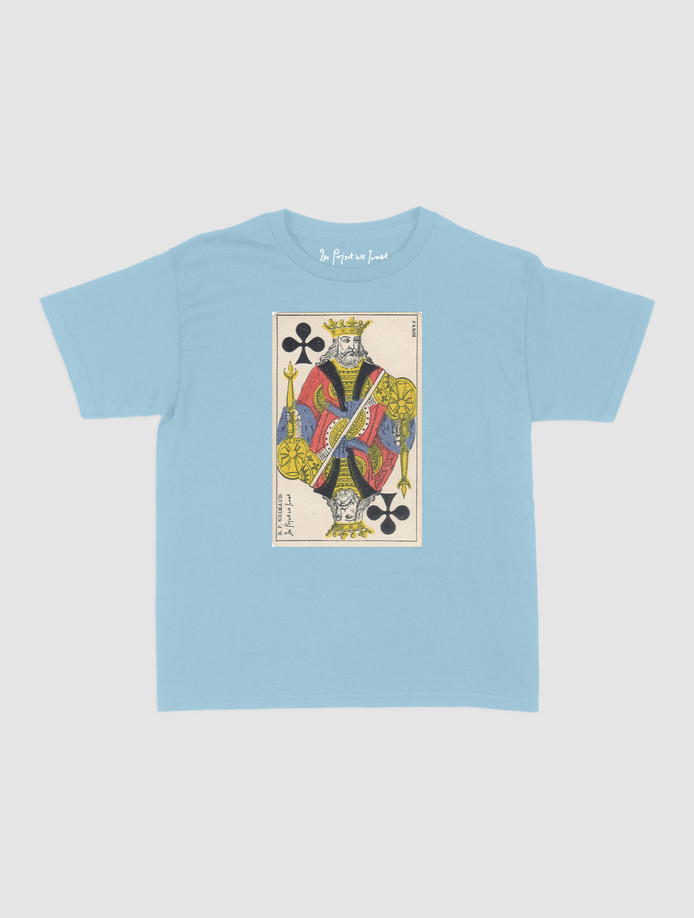 king of clubs baby tee