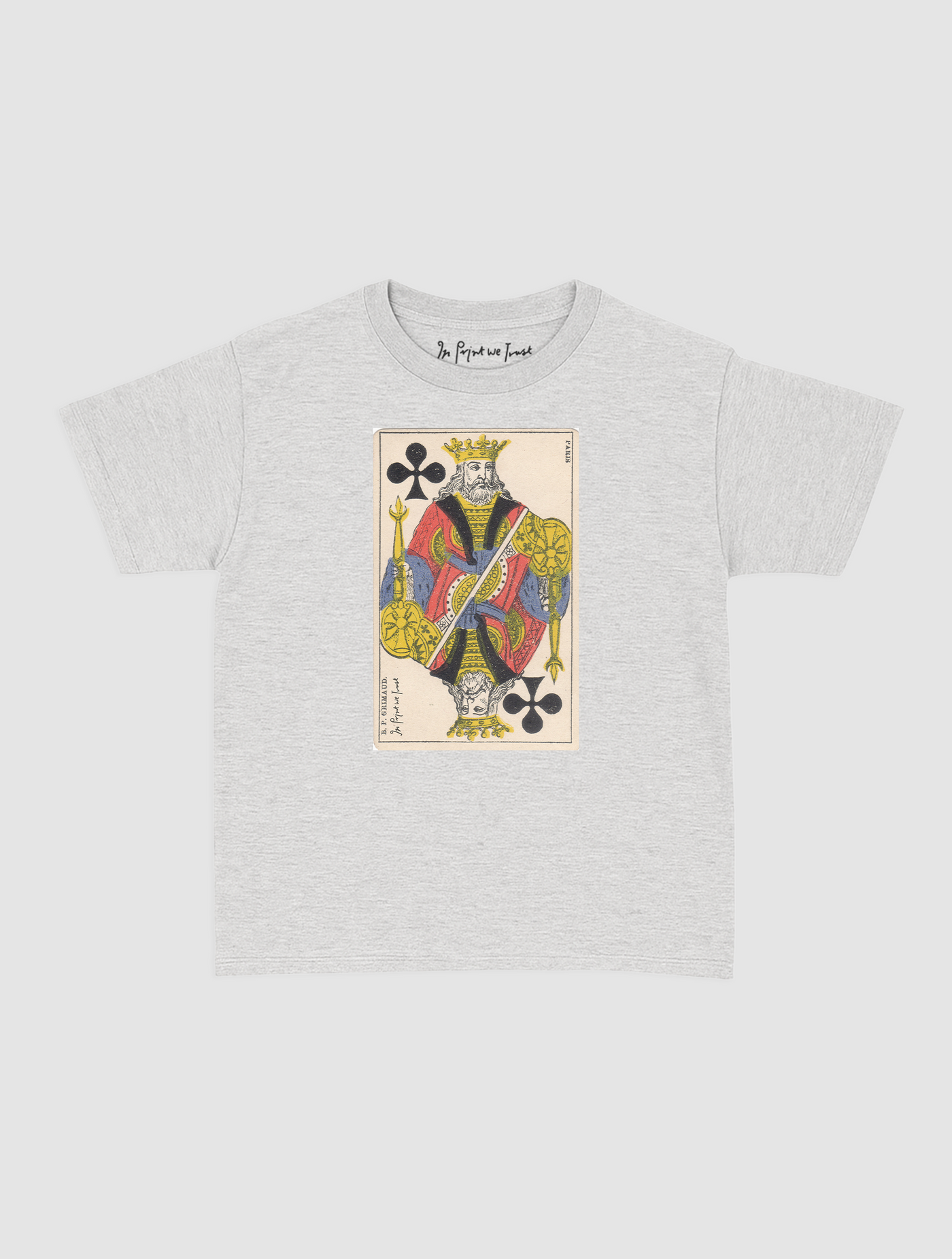 king of clubs baby tee
