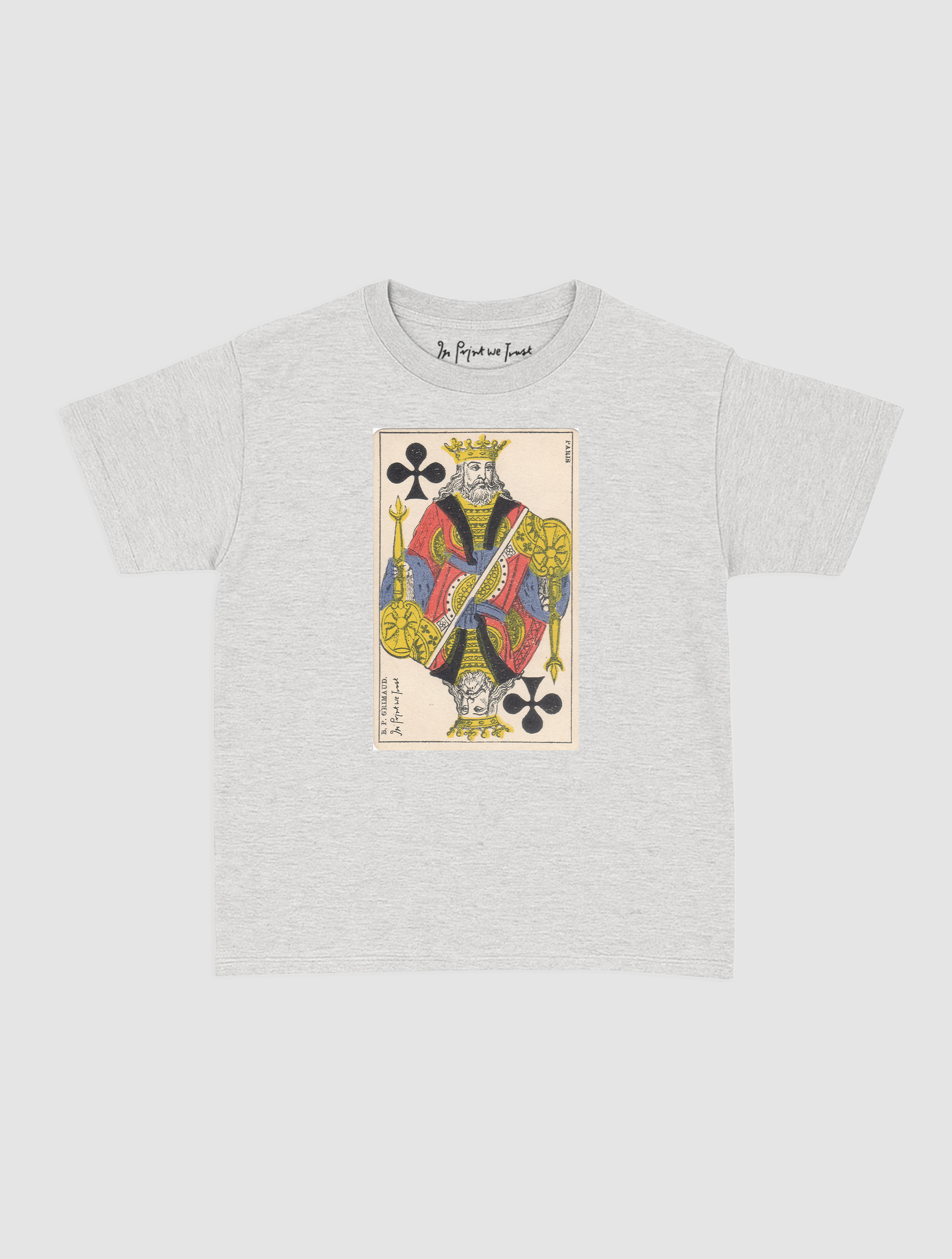 king of clubs baby tee