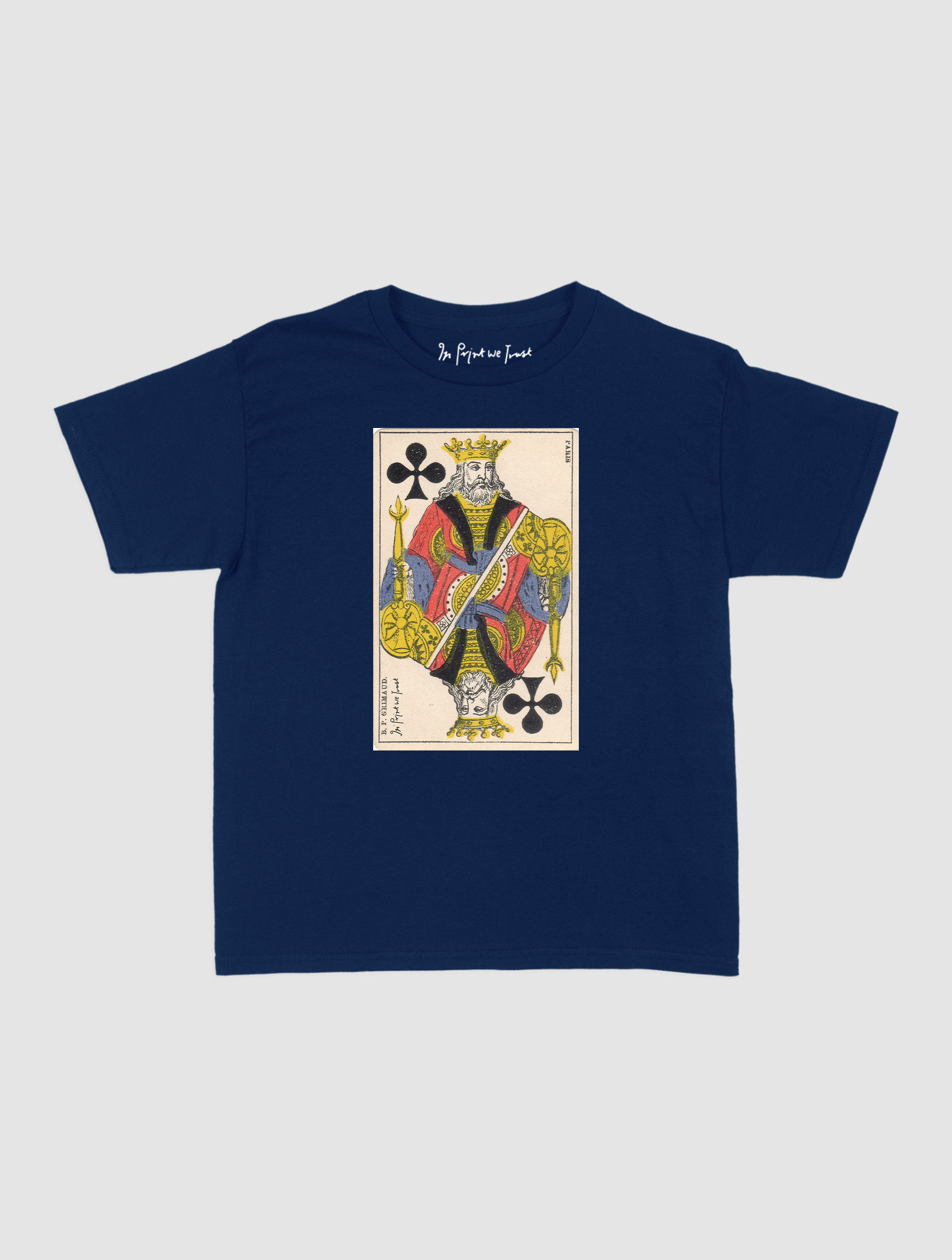 king of clubs baby tee