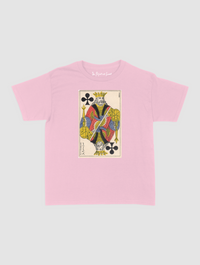 king of clubs baby tee