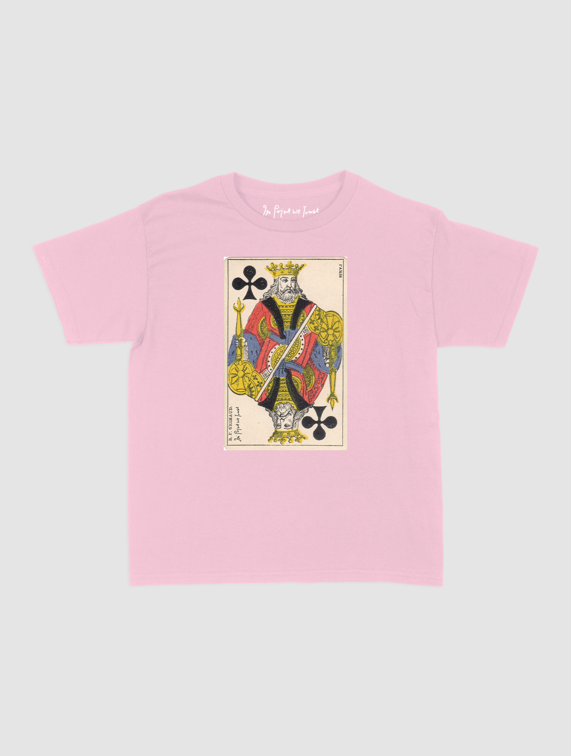 king of clubs baby tee
