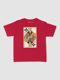king of clubs baby tee