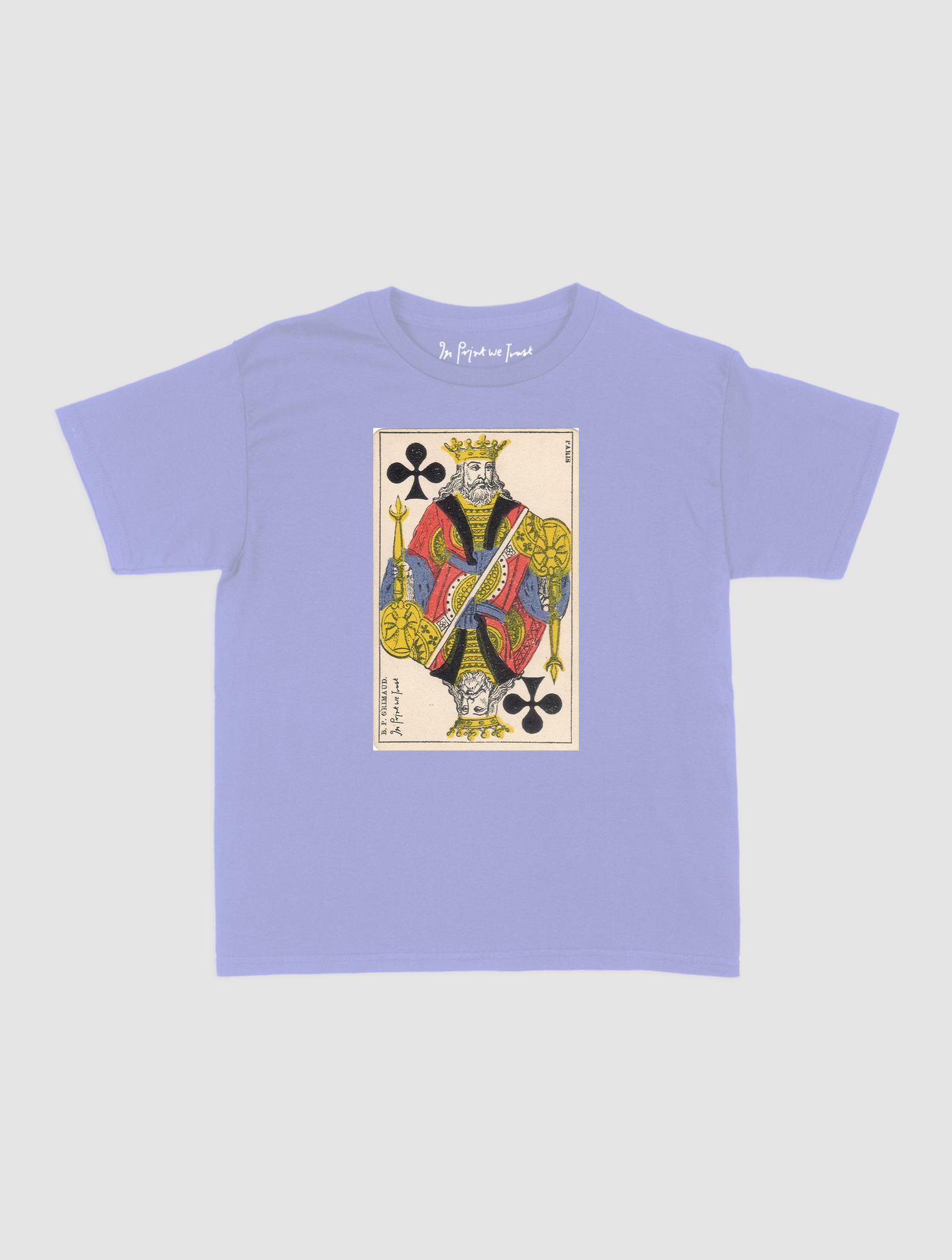 king of clubs baby tee