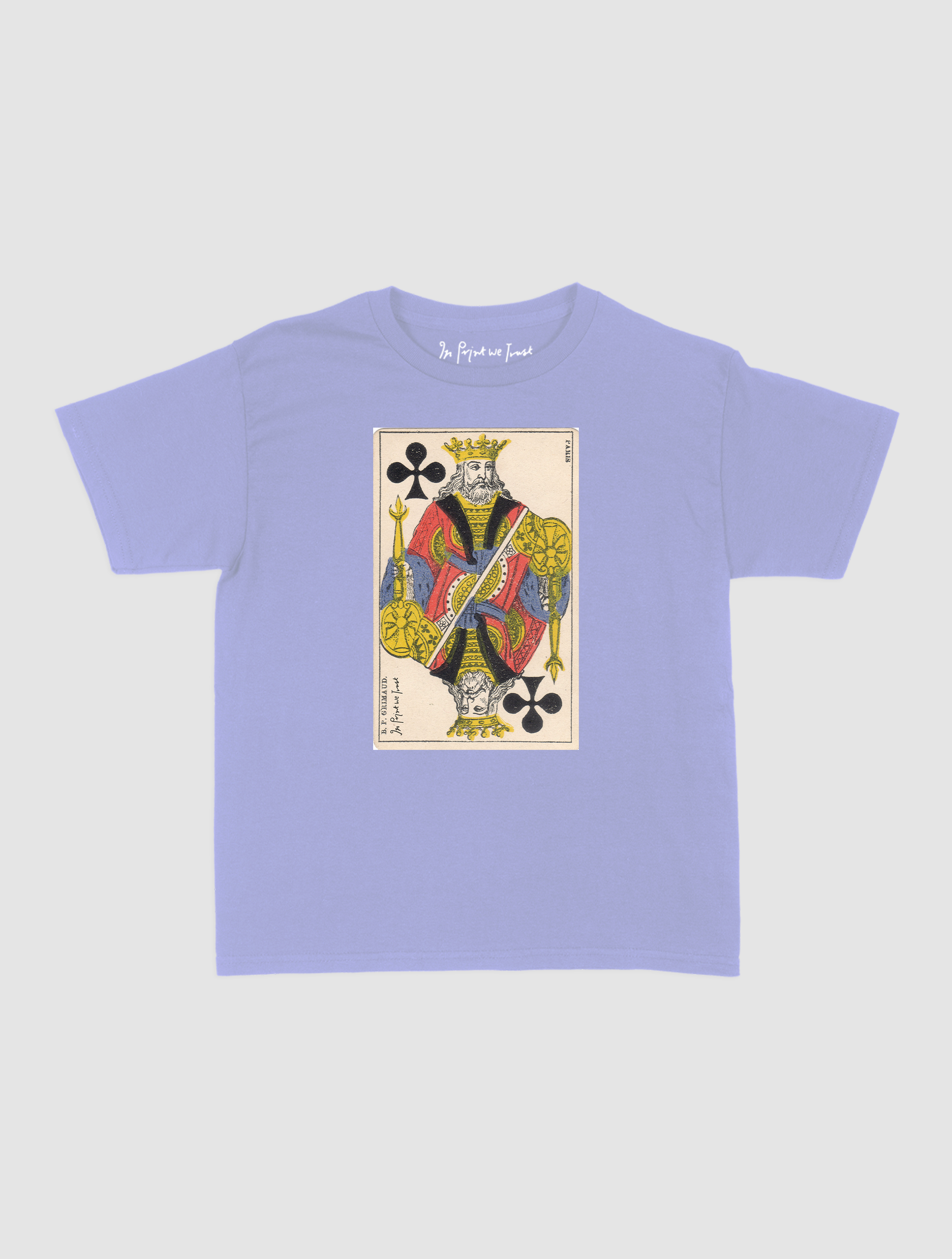 king of clubs baby tee