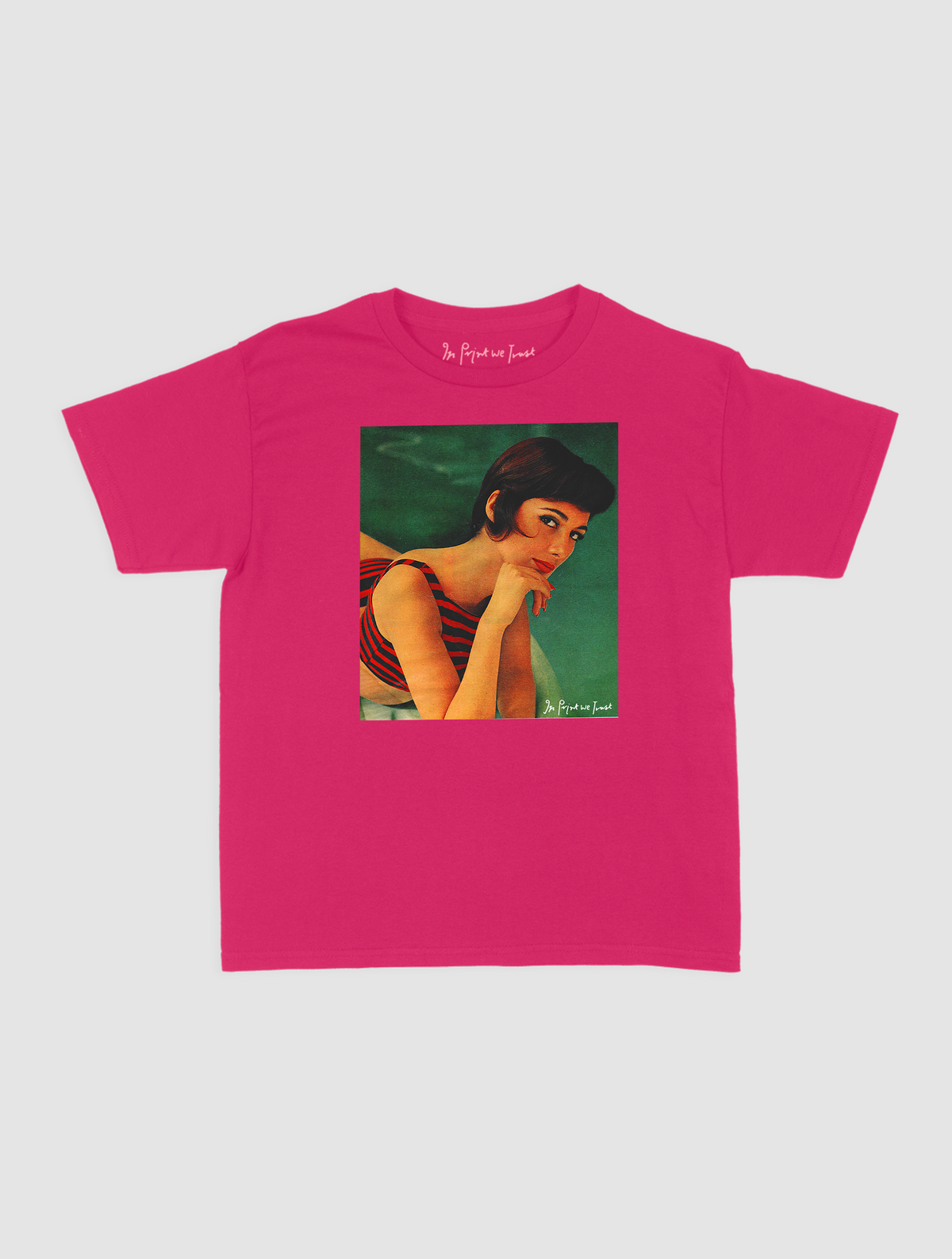 pool girl baby tee