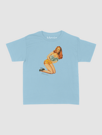 portrait baby tee