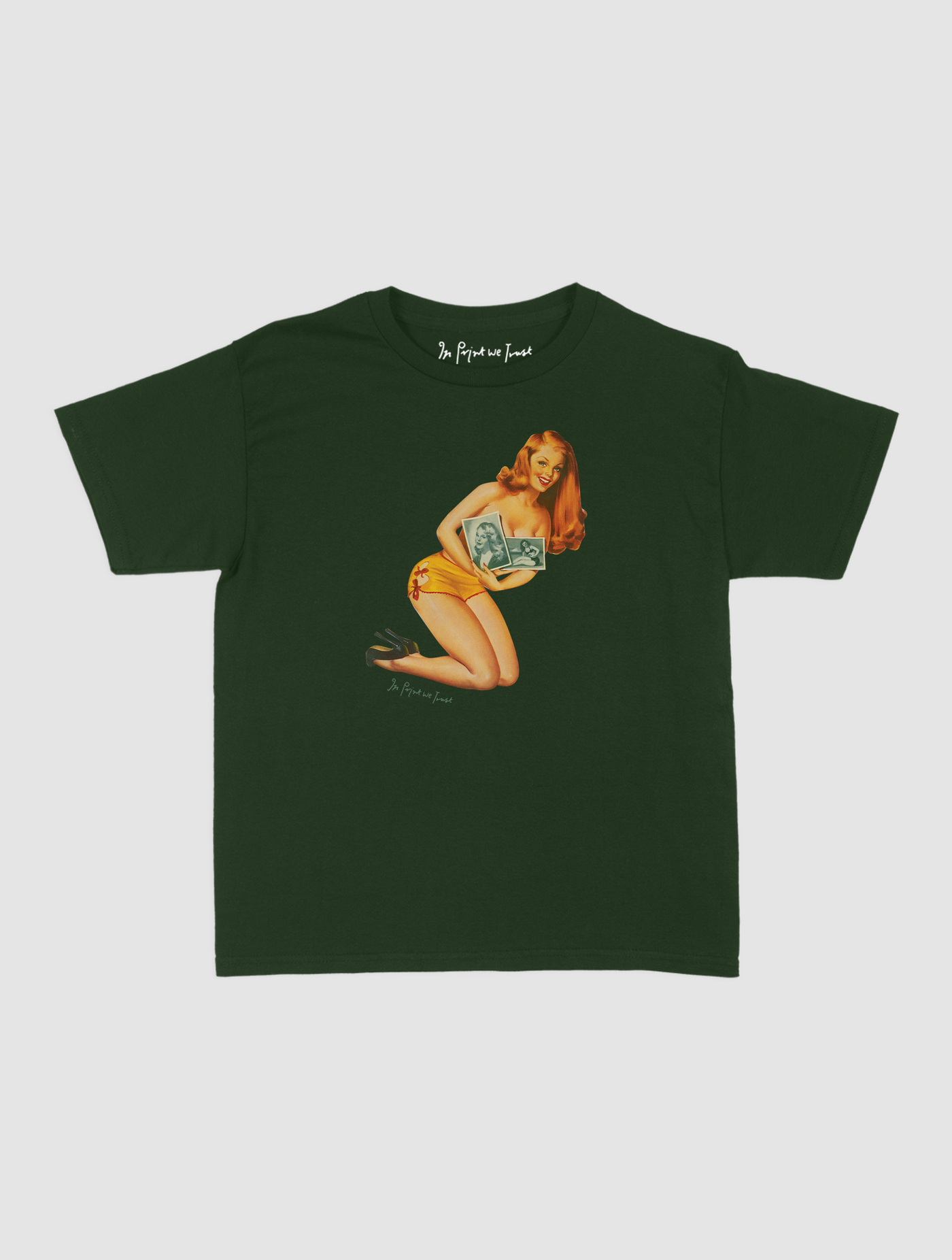 portrait baby tee