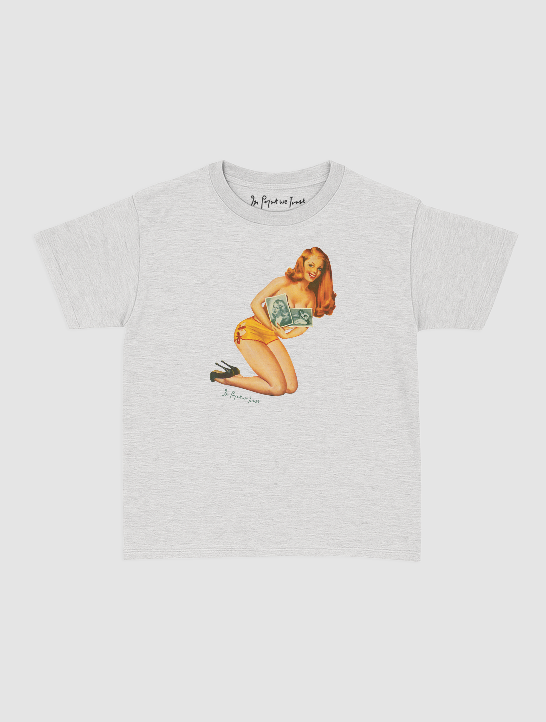 portrait baby tee