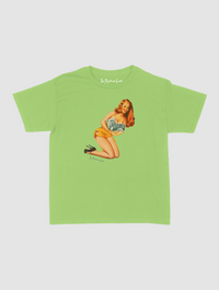 portrait baby tee