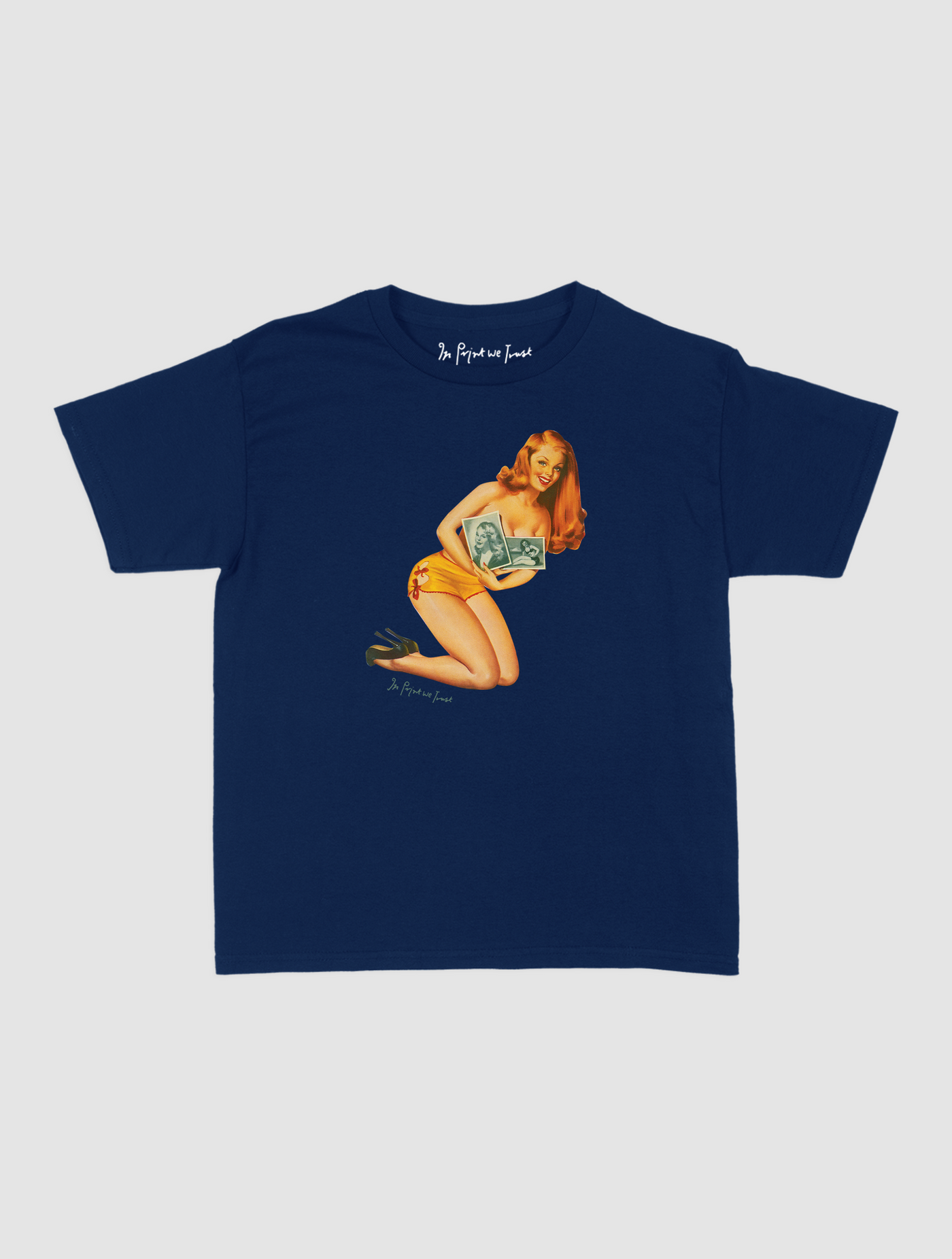 portrait baby tee