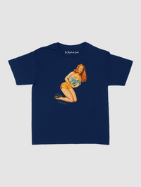 portrait baby tee
