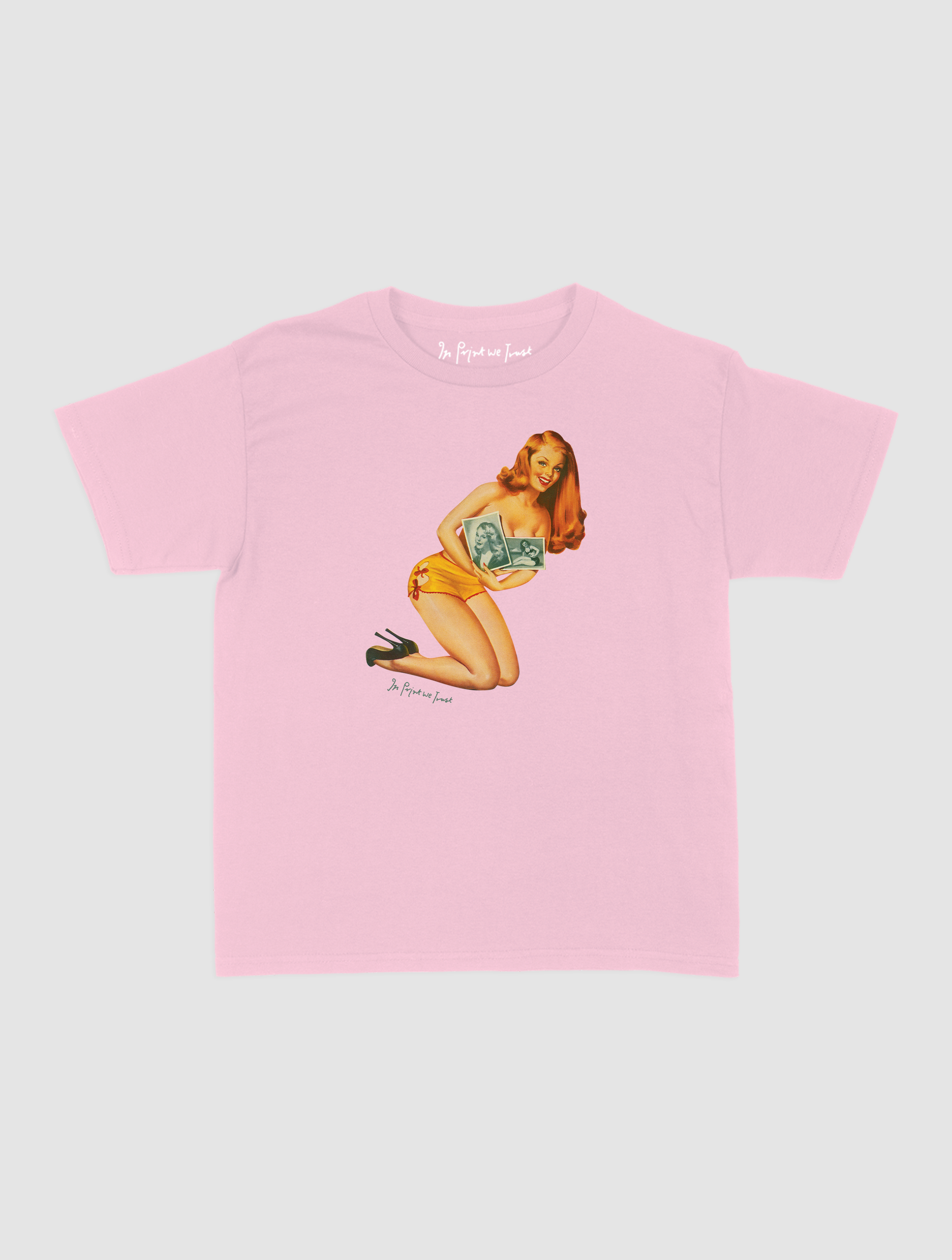 portrait baby tee