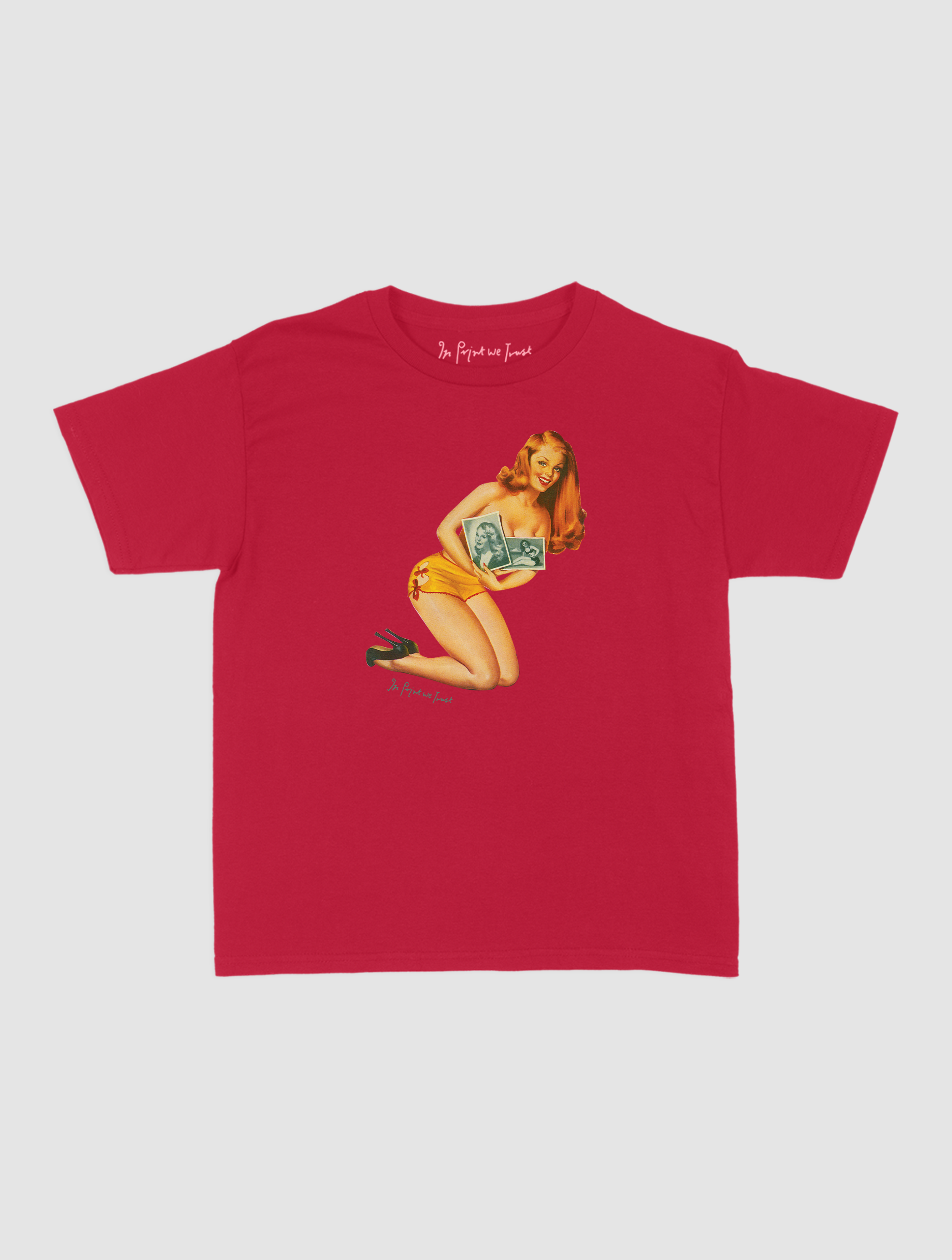 portrait baby tee