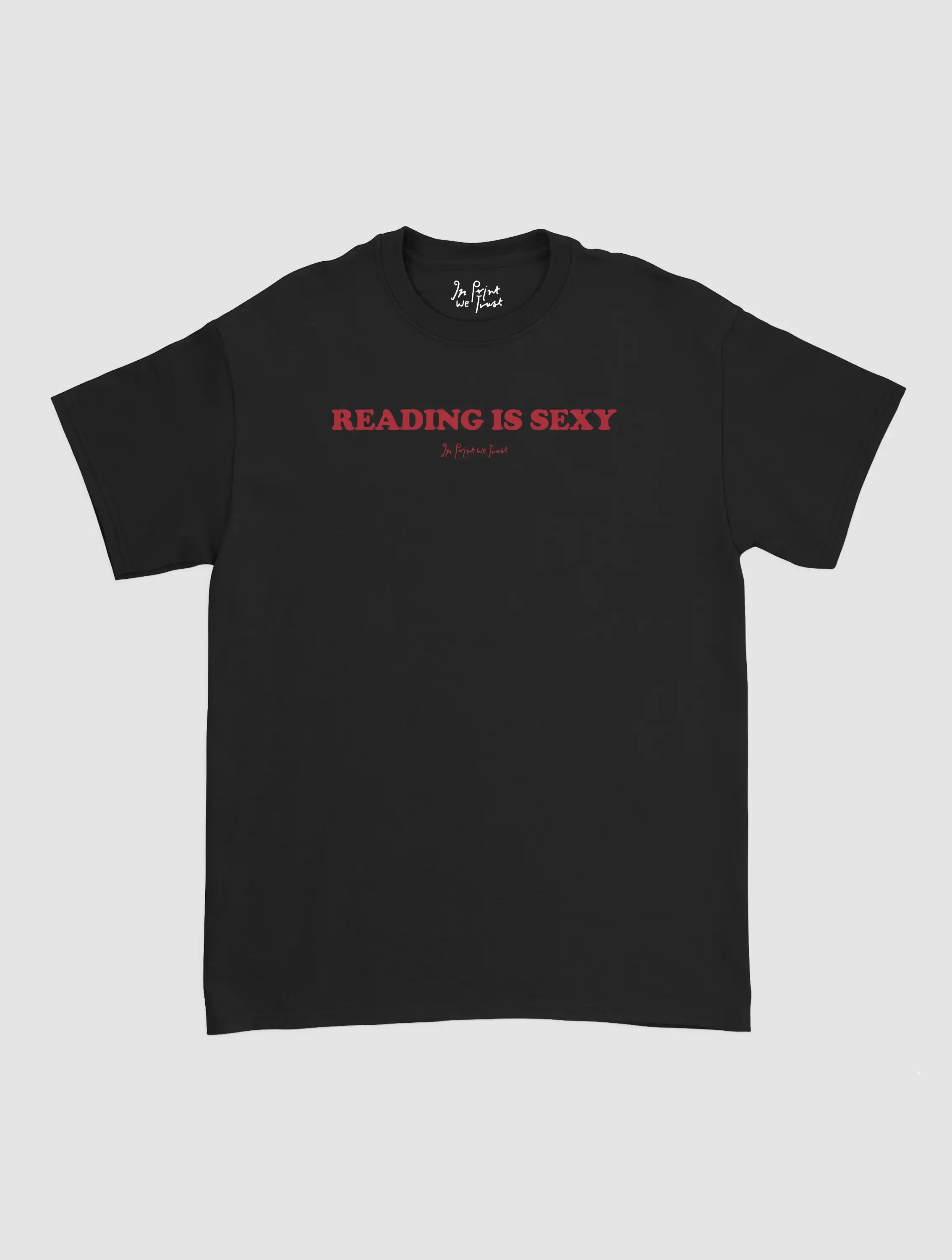 reading is sexy classic tee