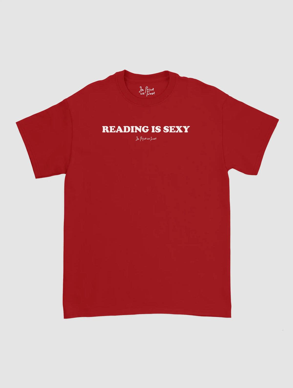 reading is sexy classic tee