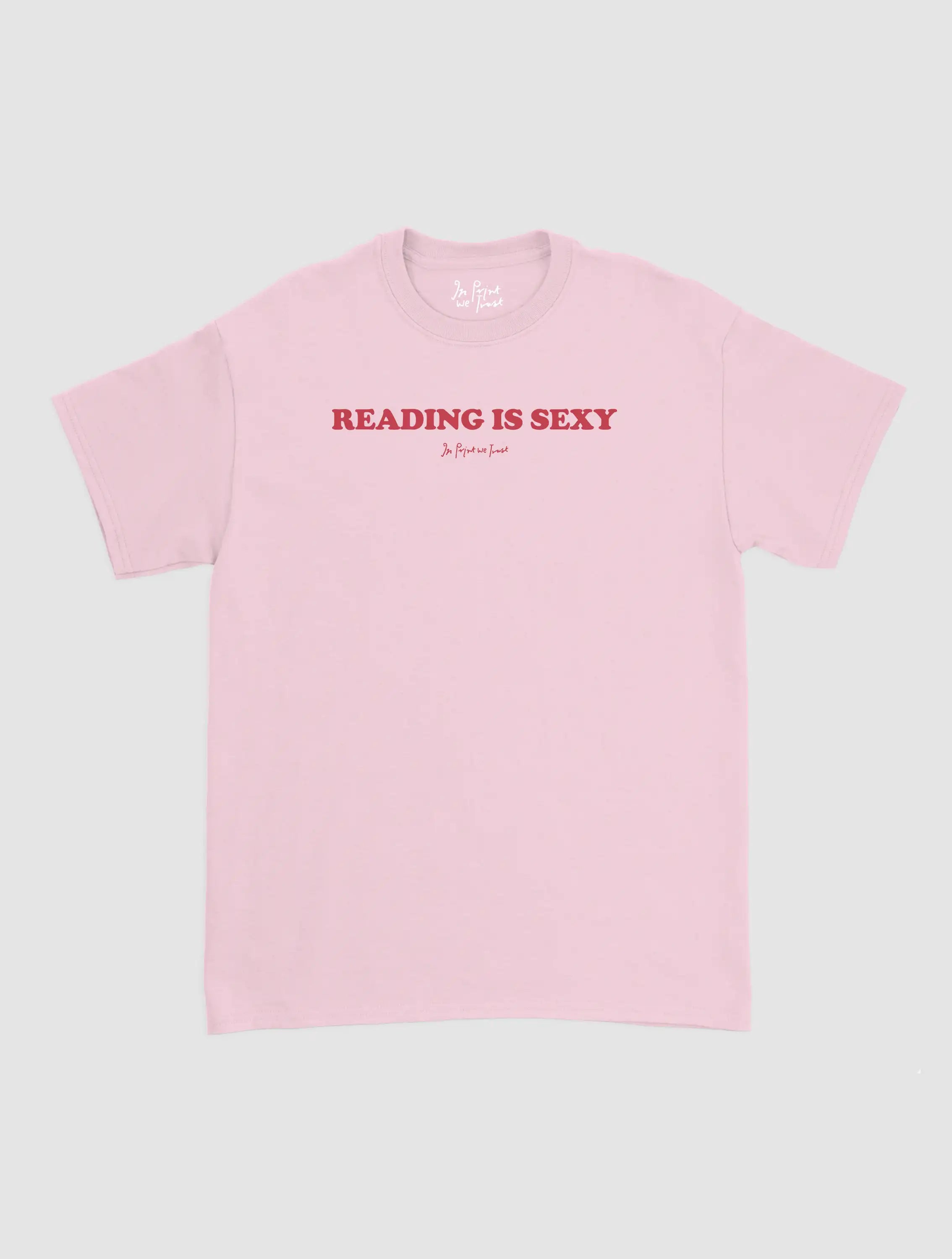 reading is sexy classic tee