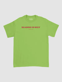 reading is sexy classic tee