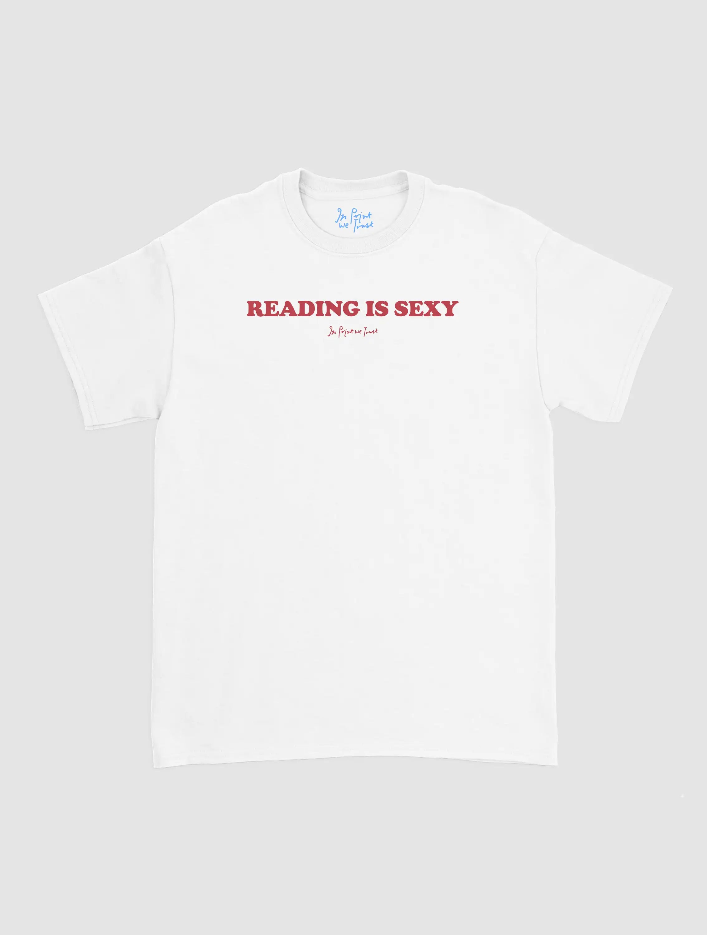 reading is sexy classic tee