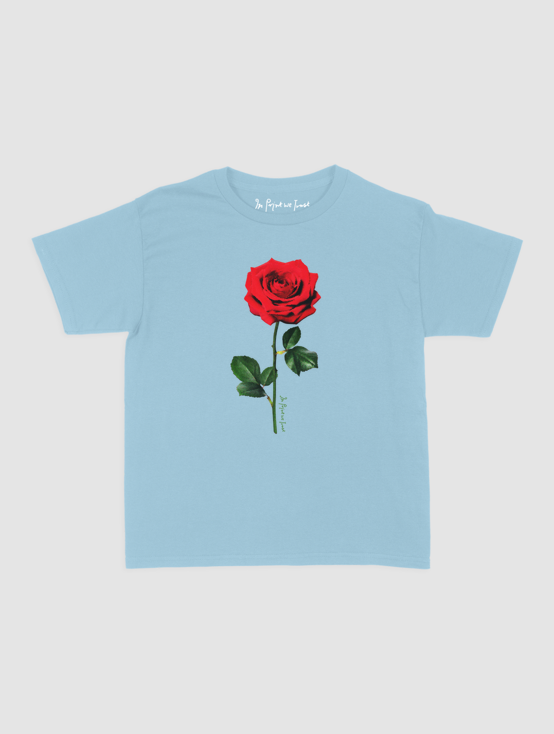 rose baby tee