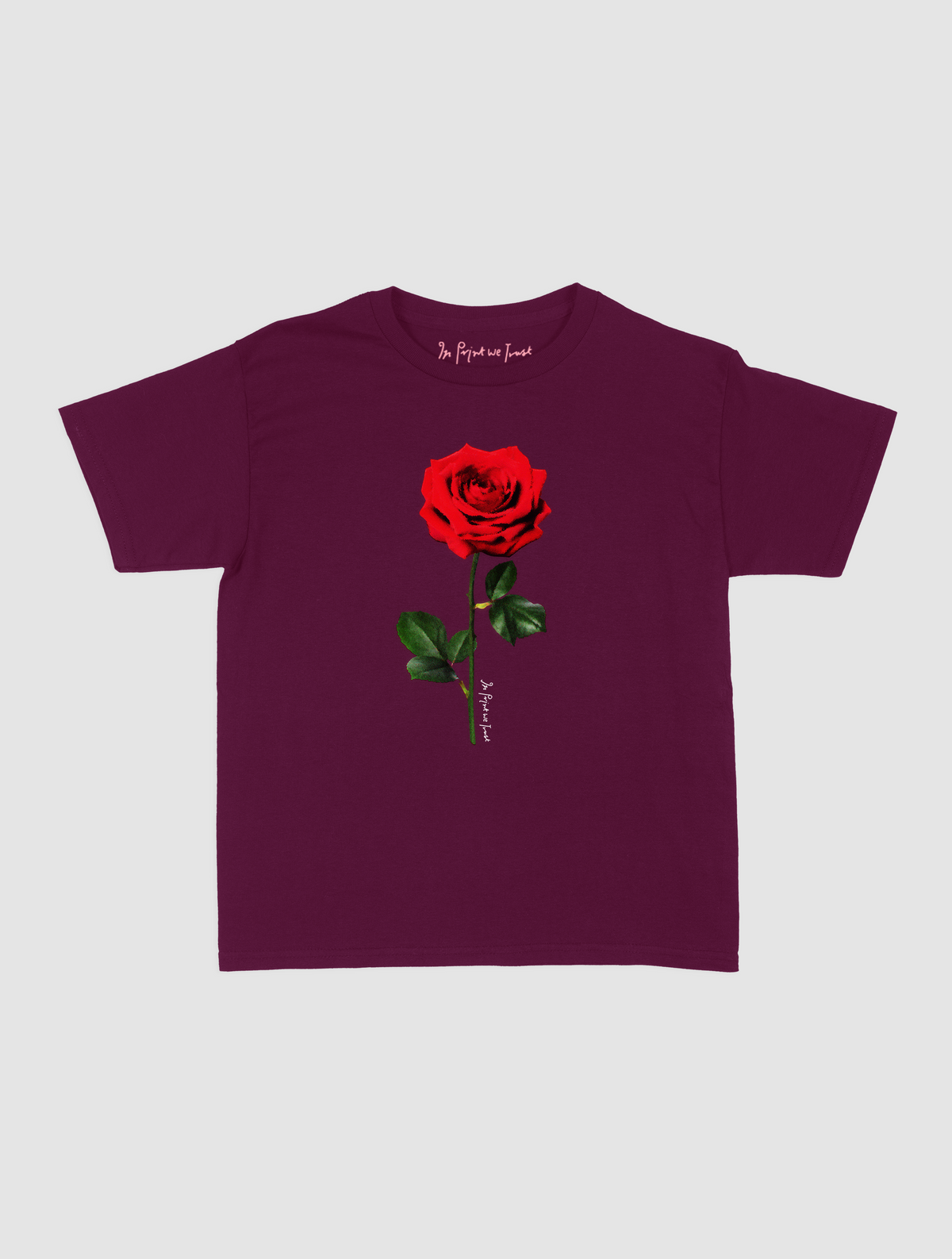 rose baby tee