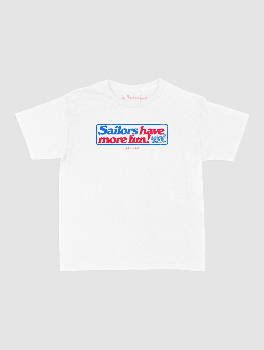 sailors baby tee