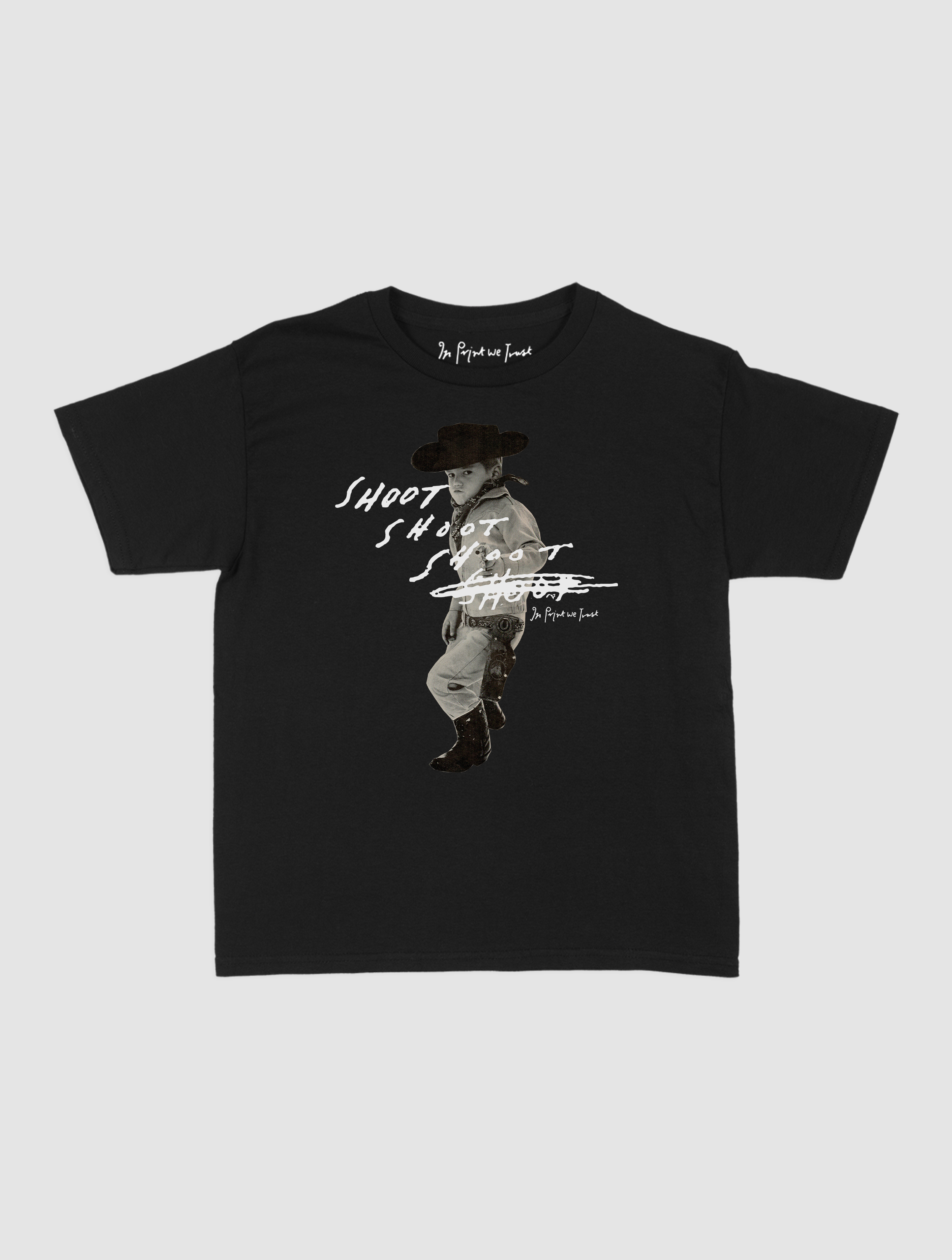 shoot baby tee