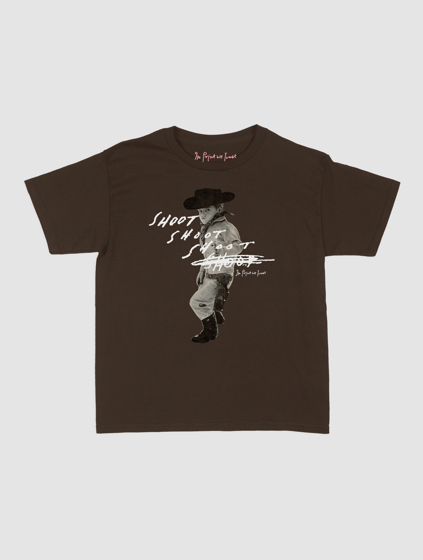 shoot baby tee