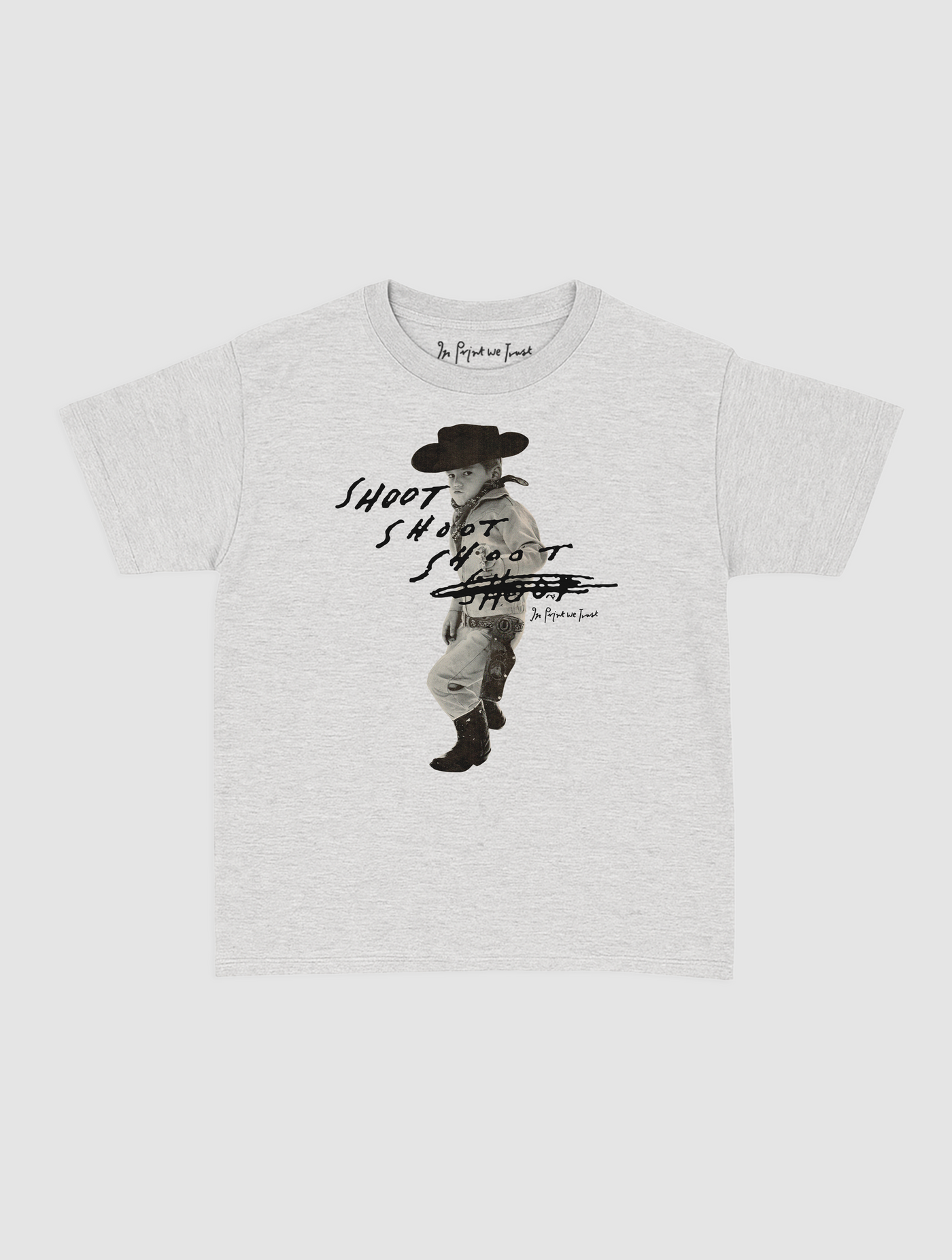 shoot baby tee