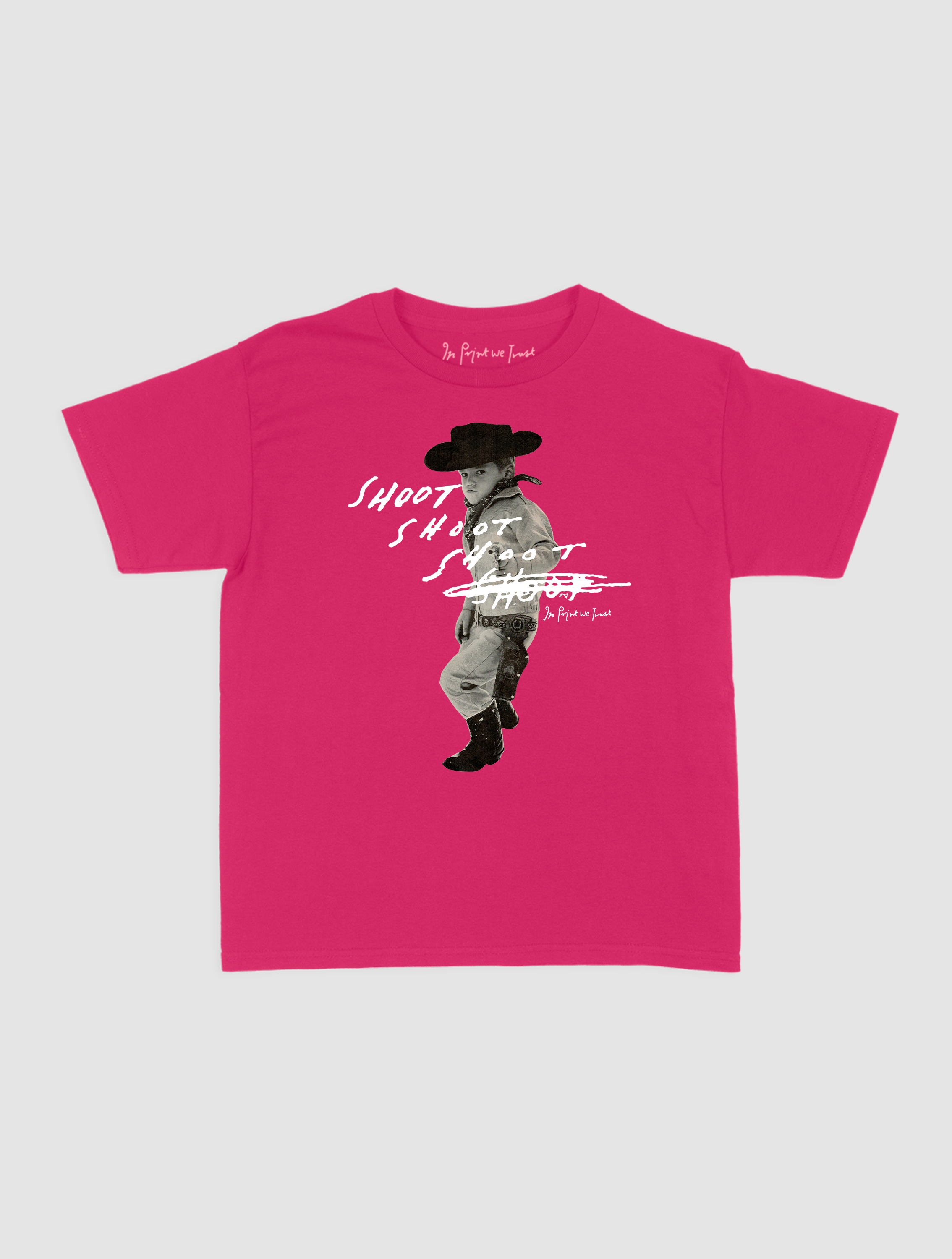 shoot baby tee