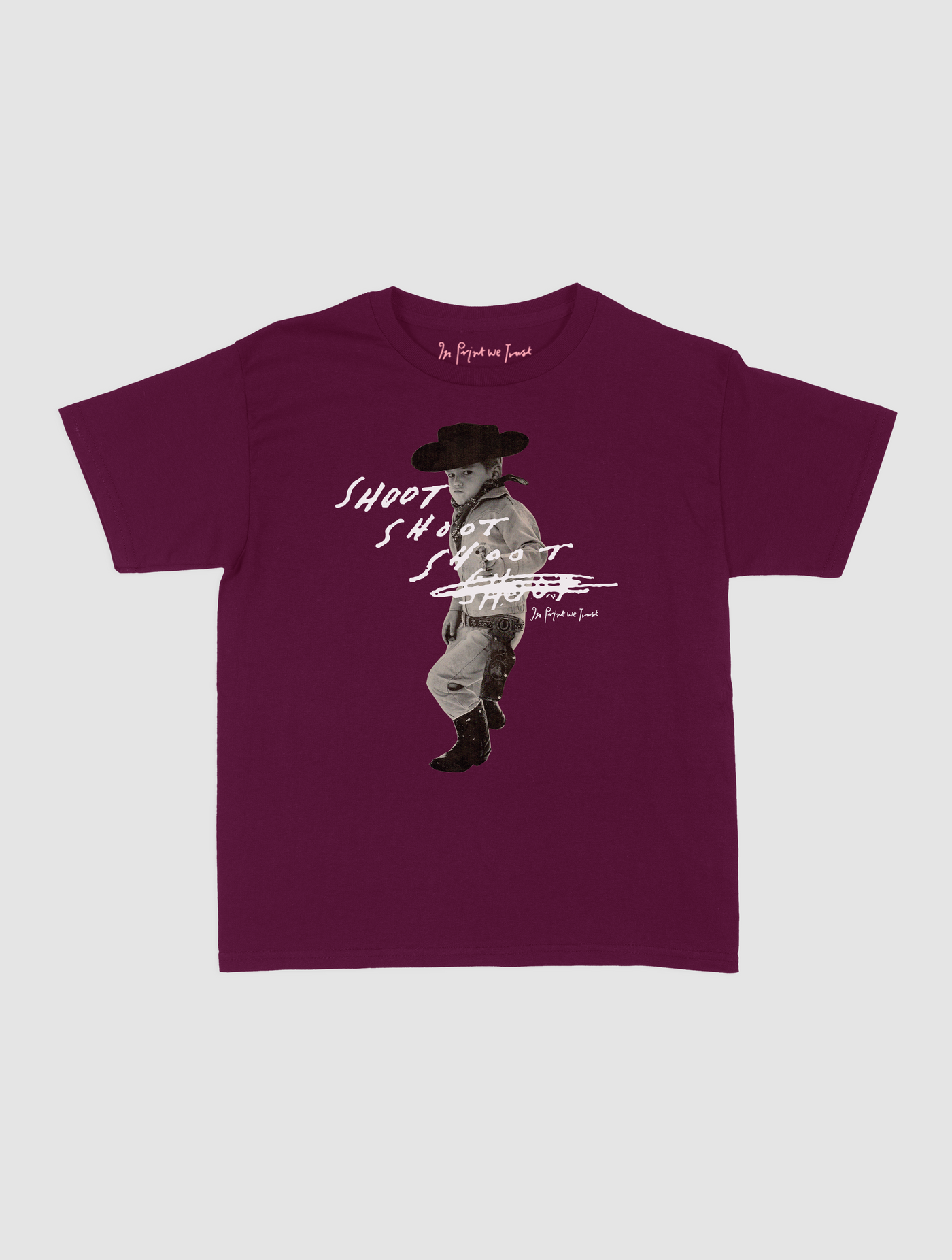 shoot baby tee