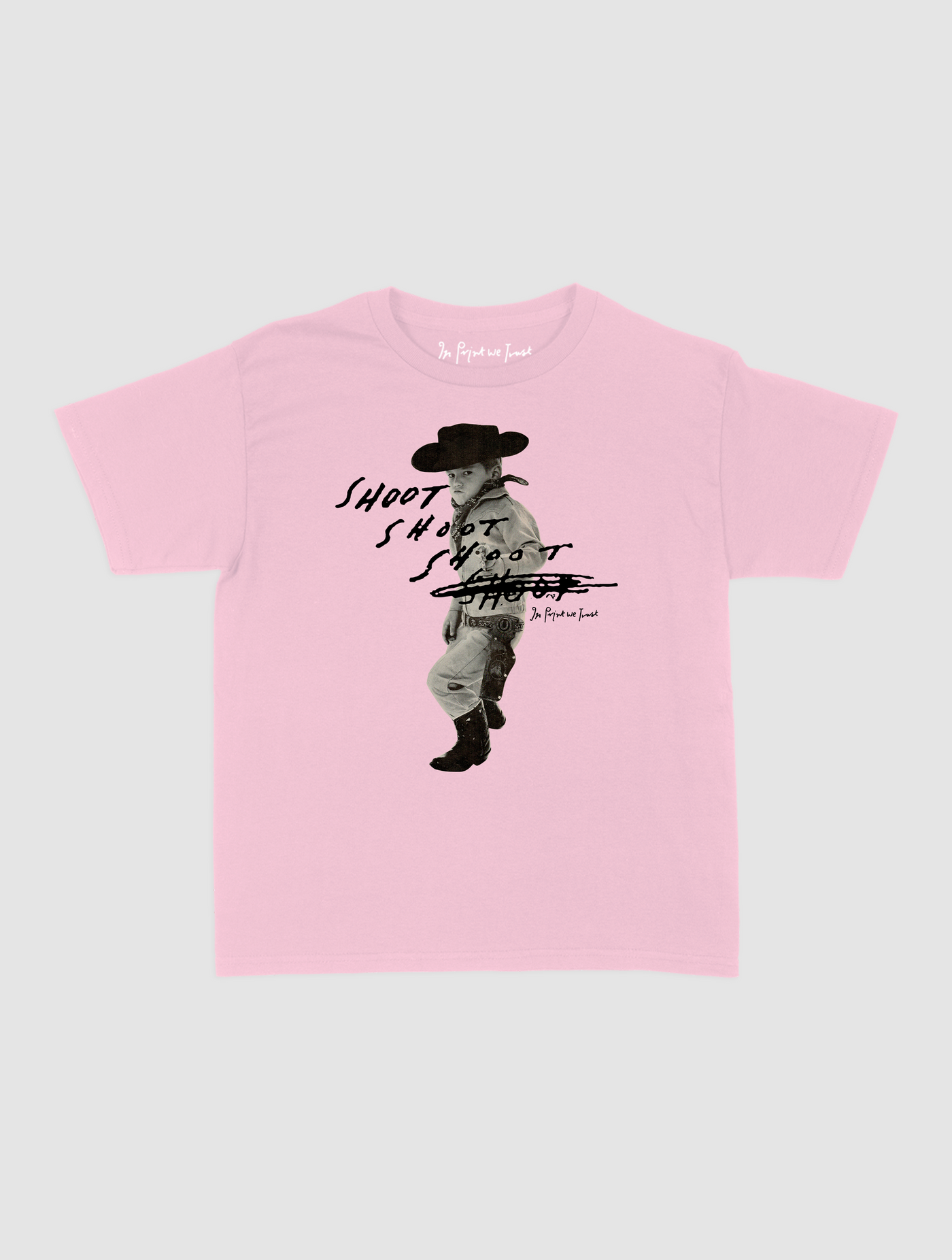 shoot baby tee