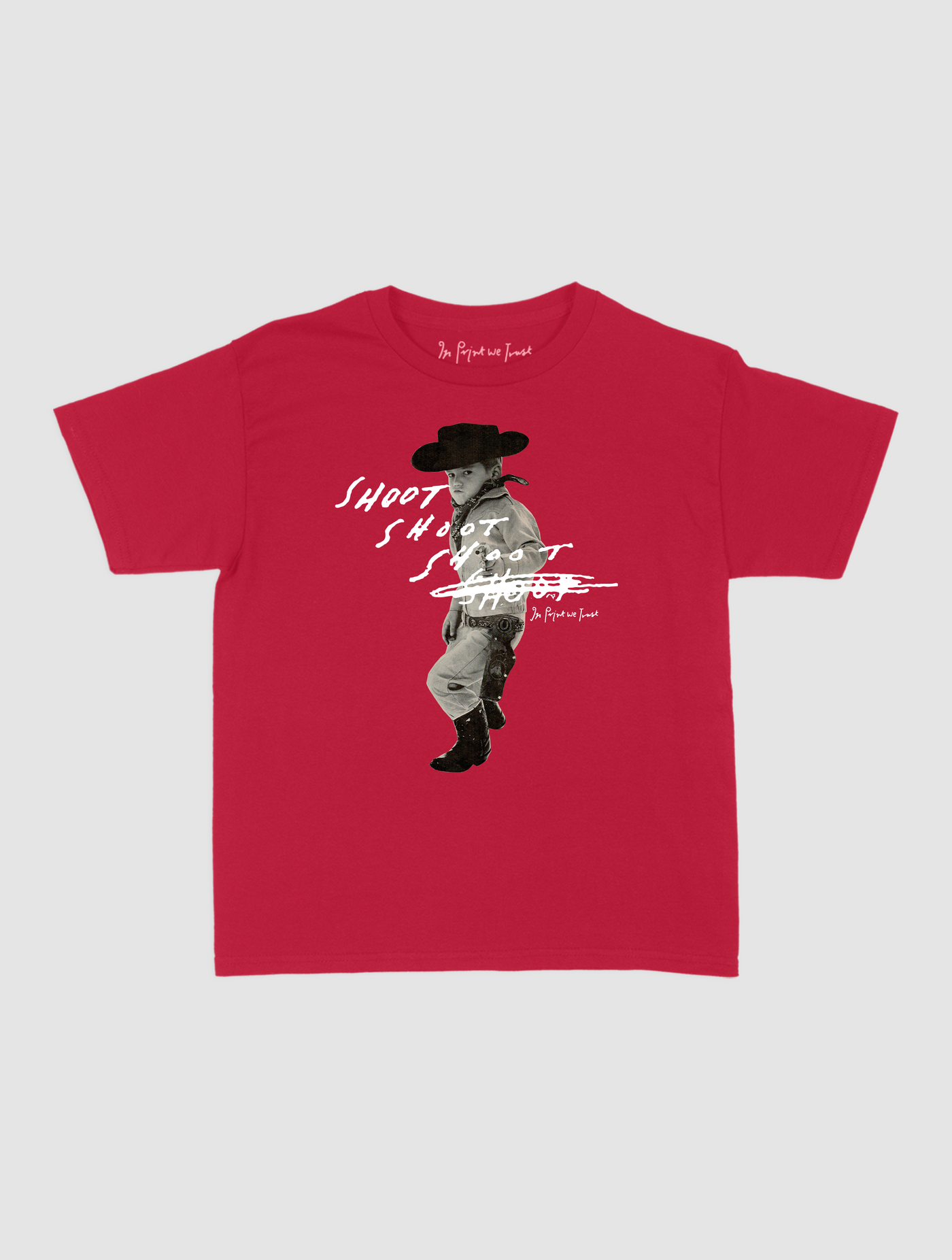 shoot baby tee