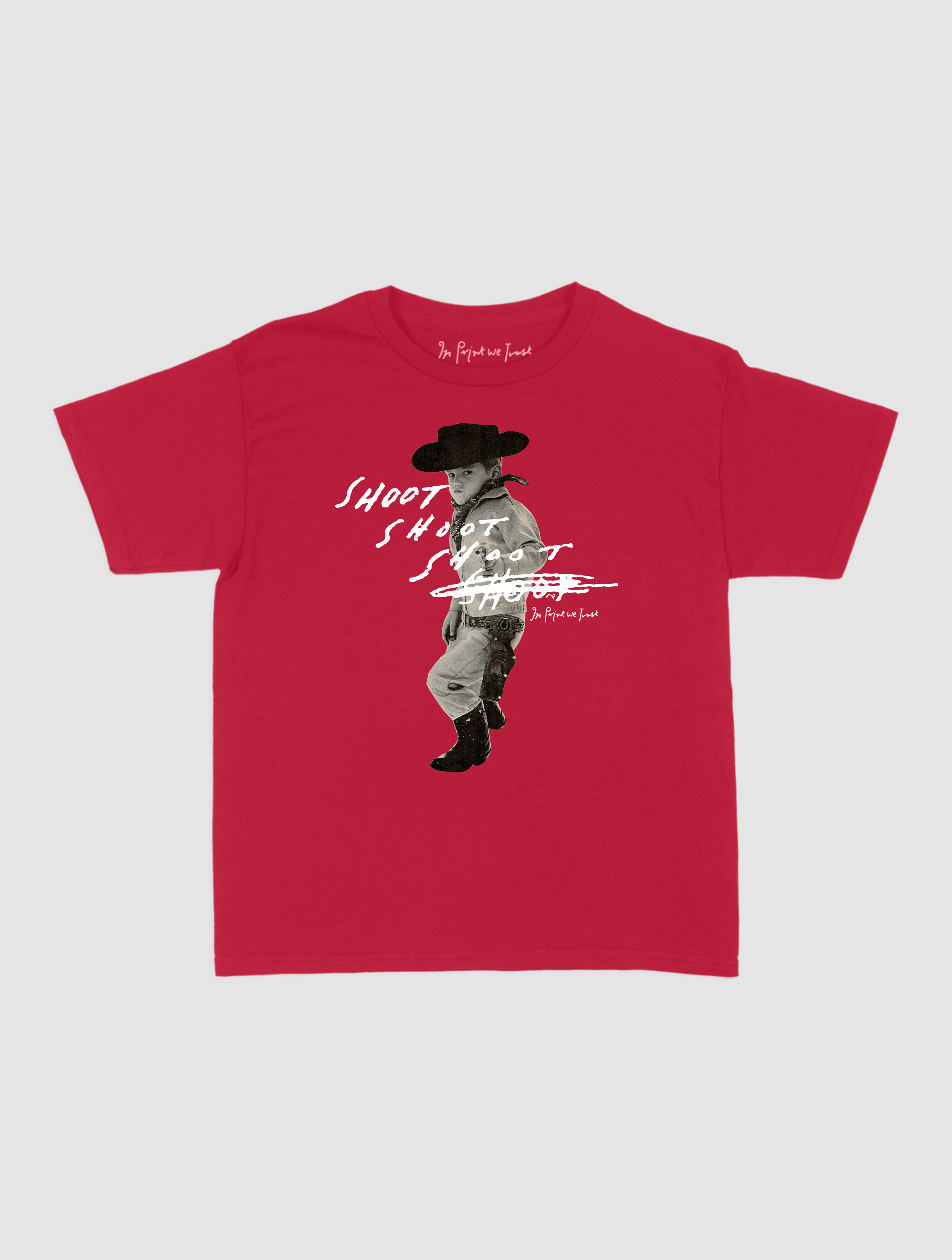 shoot baby tee