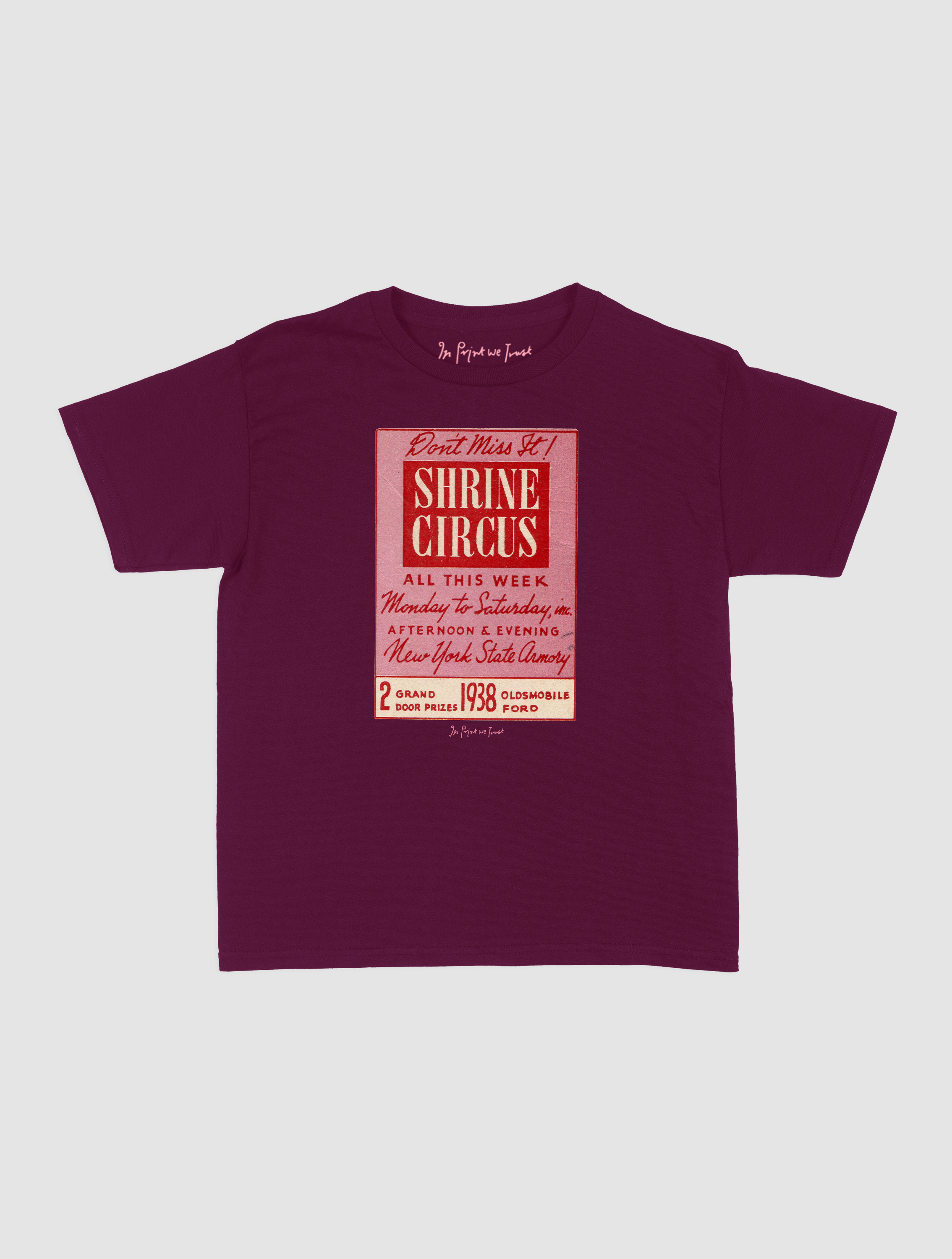 shrine circus baby tee